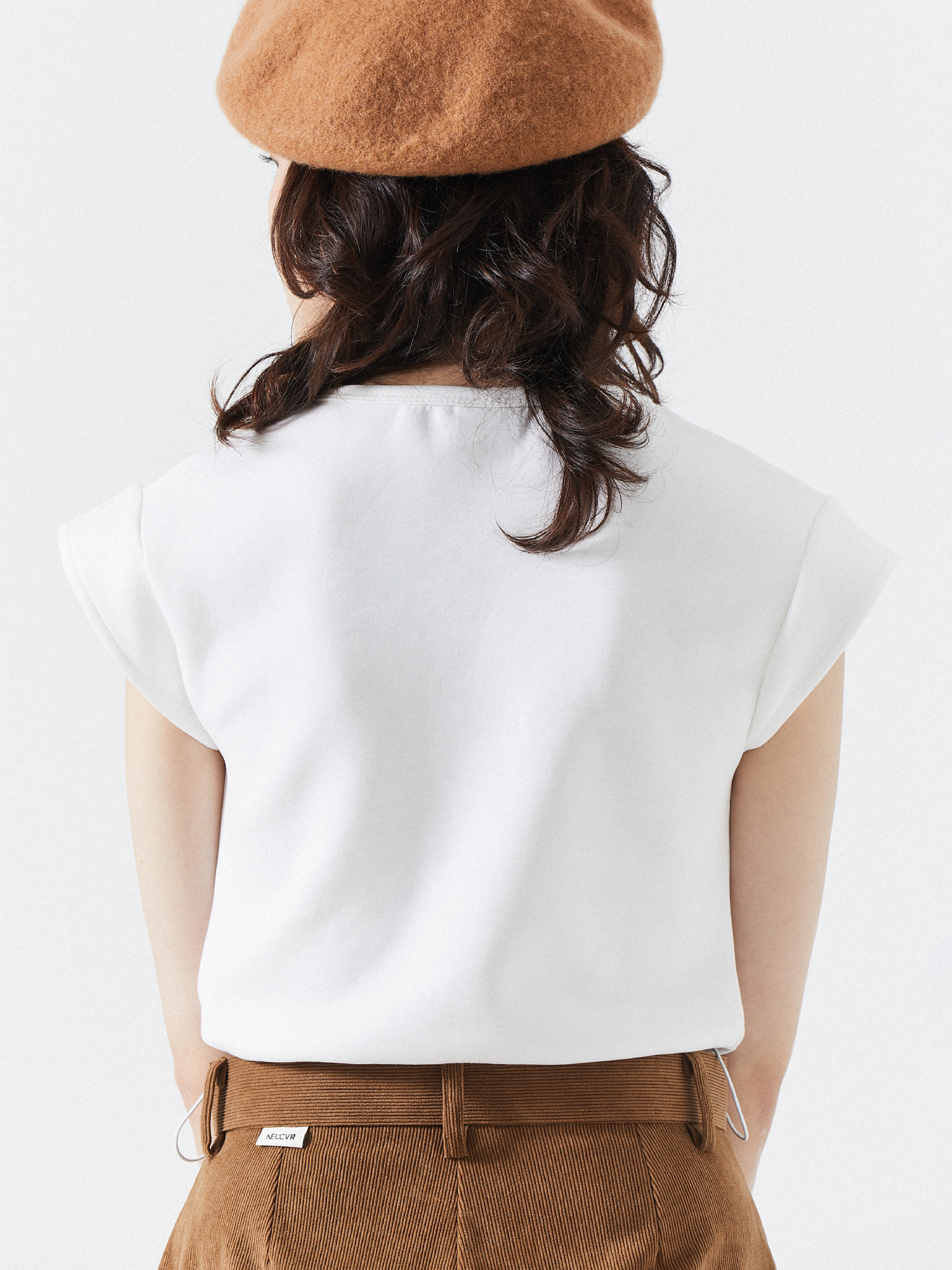 NCVR Dual Pocket Drawstring Waist Top