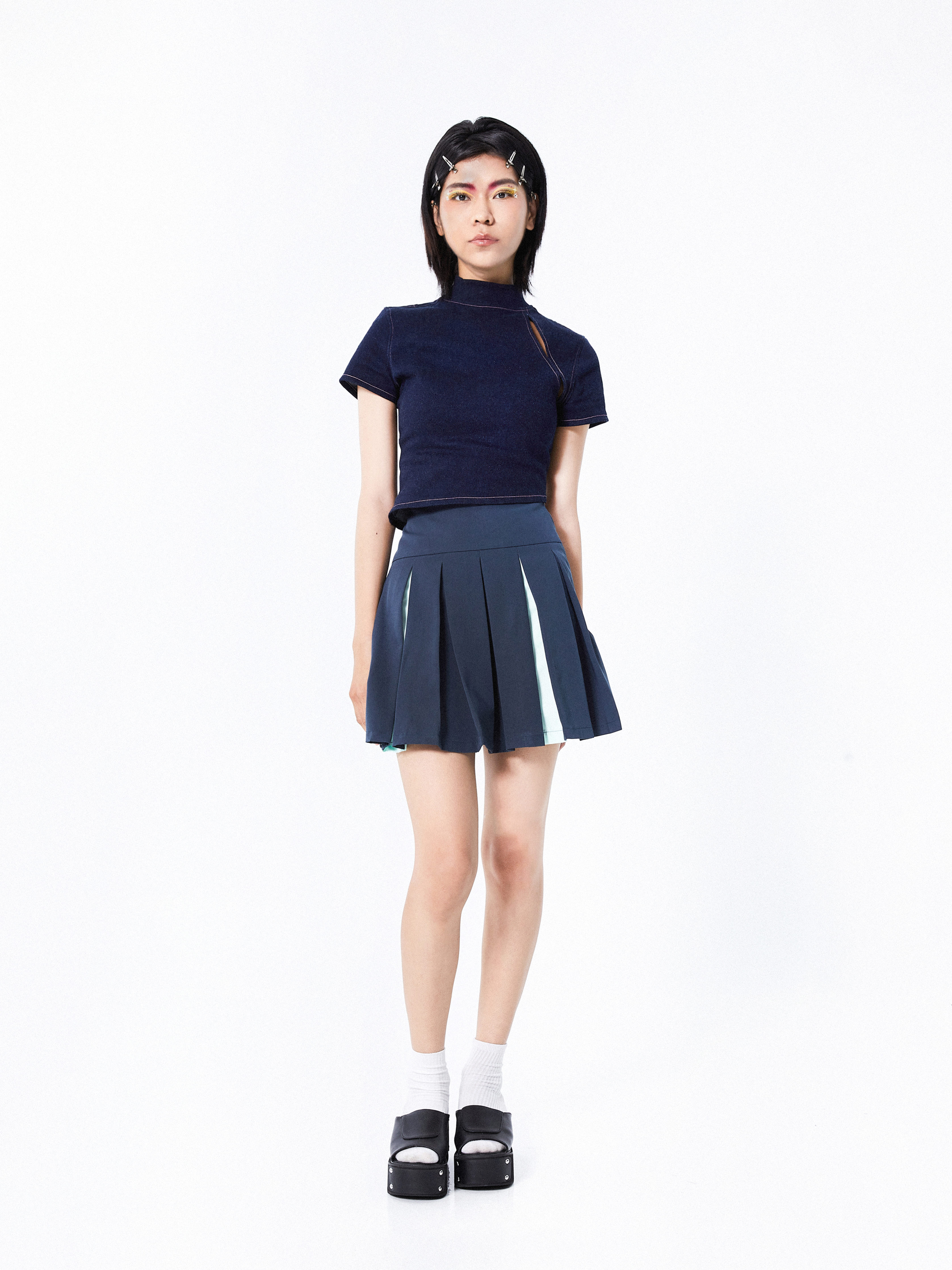 Play Tennis Skirt | Blue Green