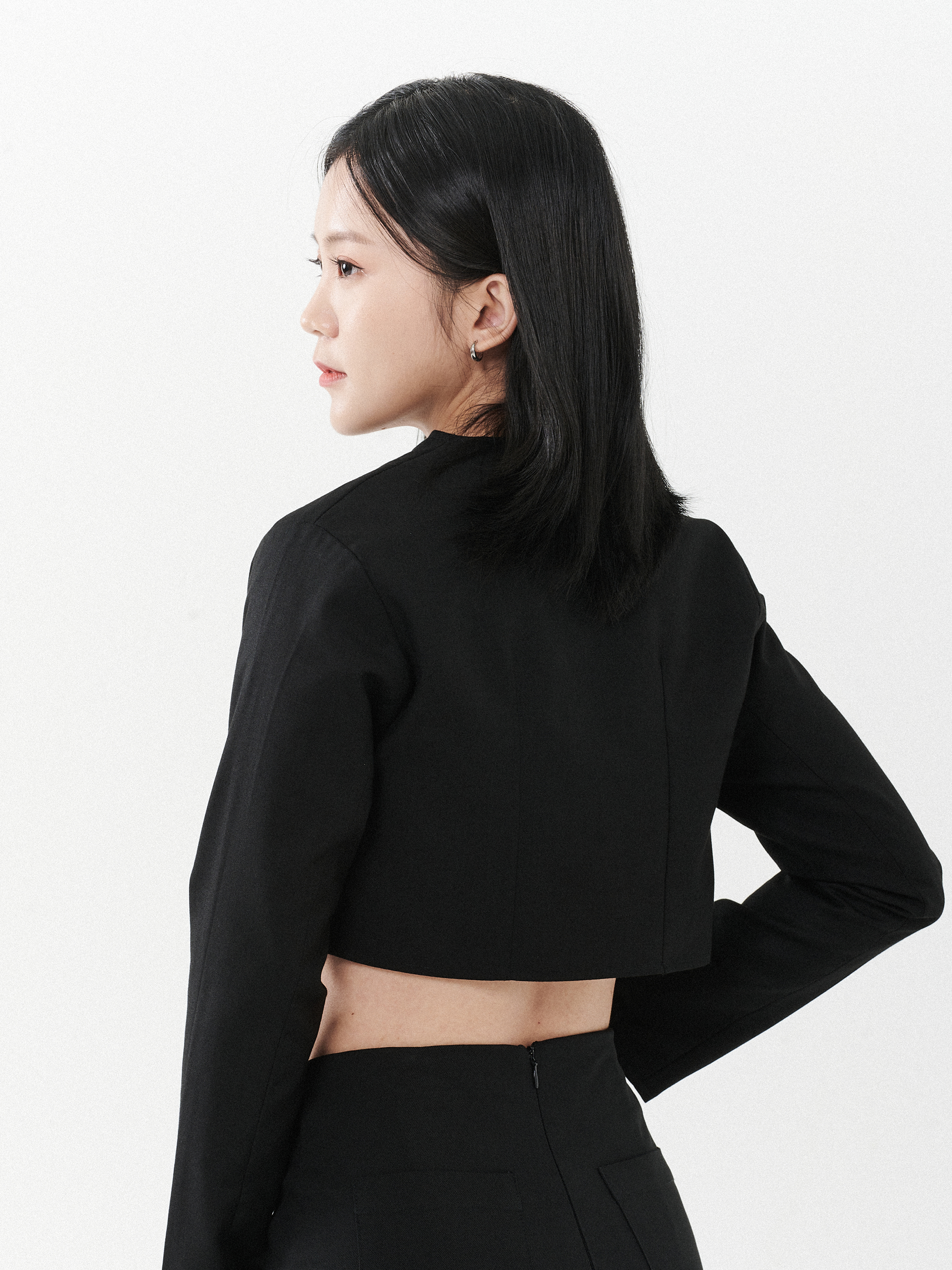 Tailored Cropped Blazer