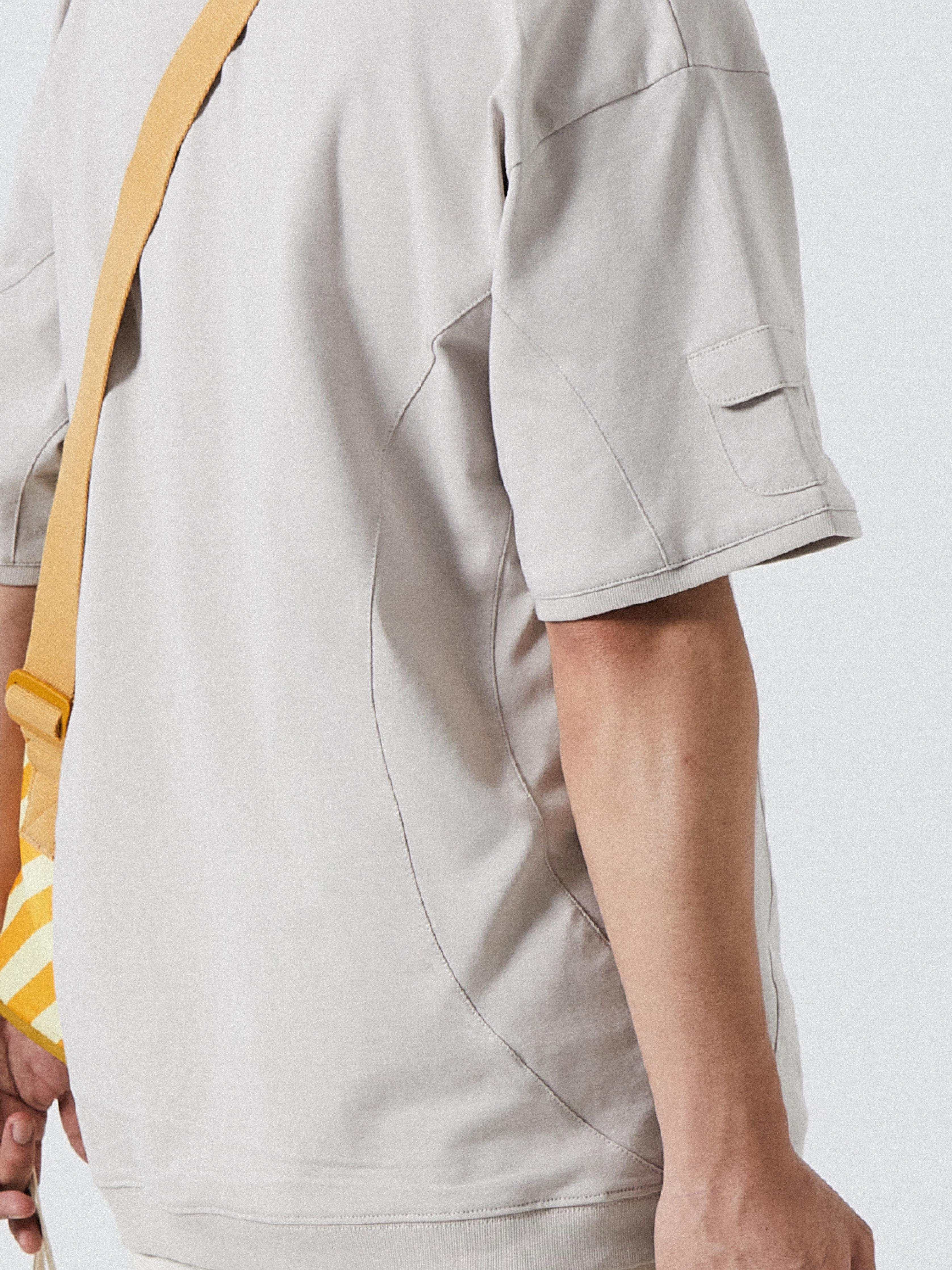 Double C Shape Cutout Tee