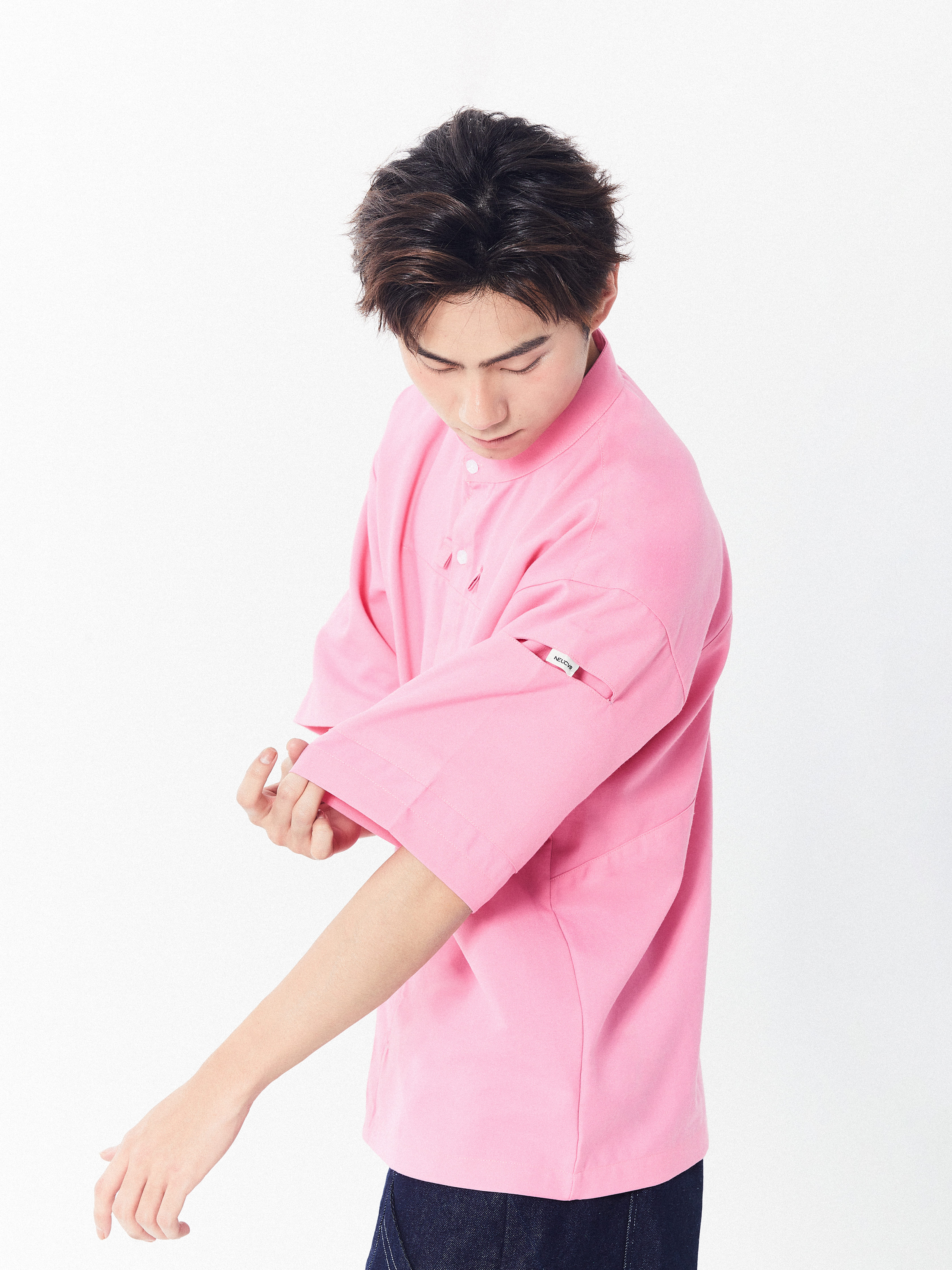 Mandarin Essence Shirt | Pink