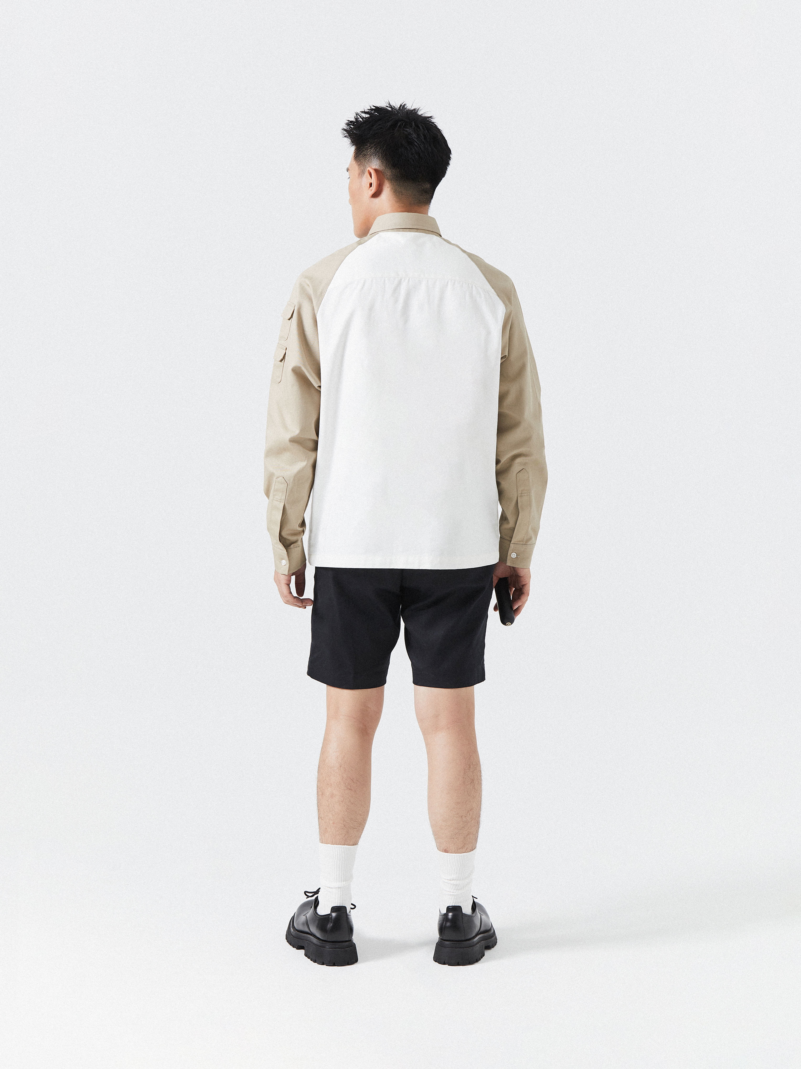 NCVR Raglan Button Shirt