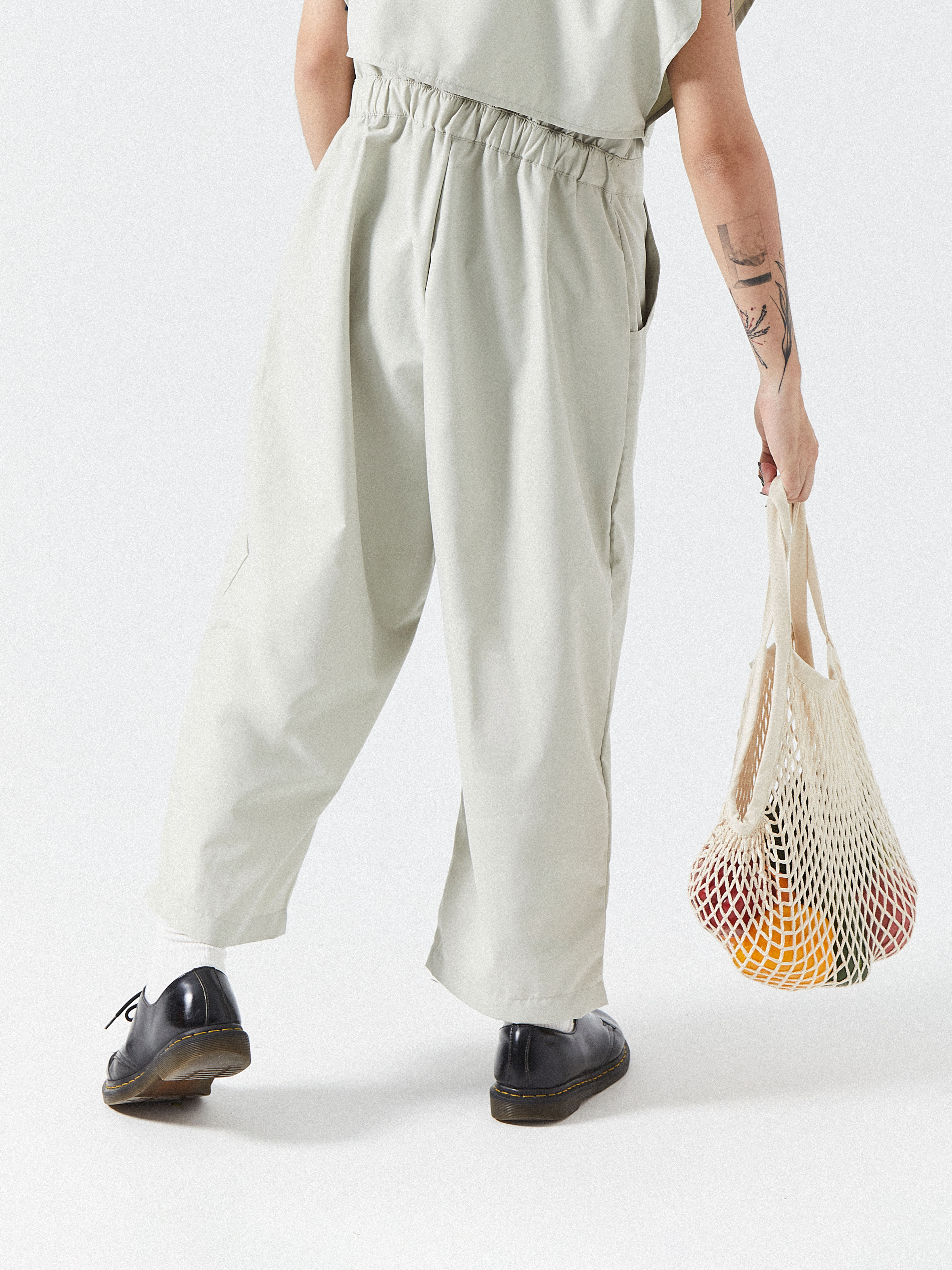 Short Cloak Workwear Jumpsuit