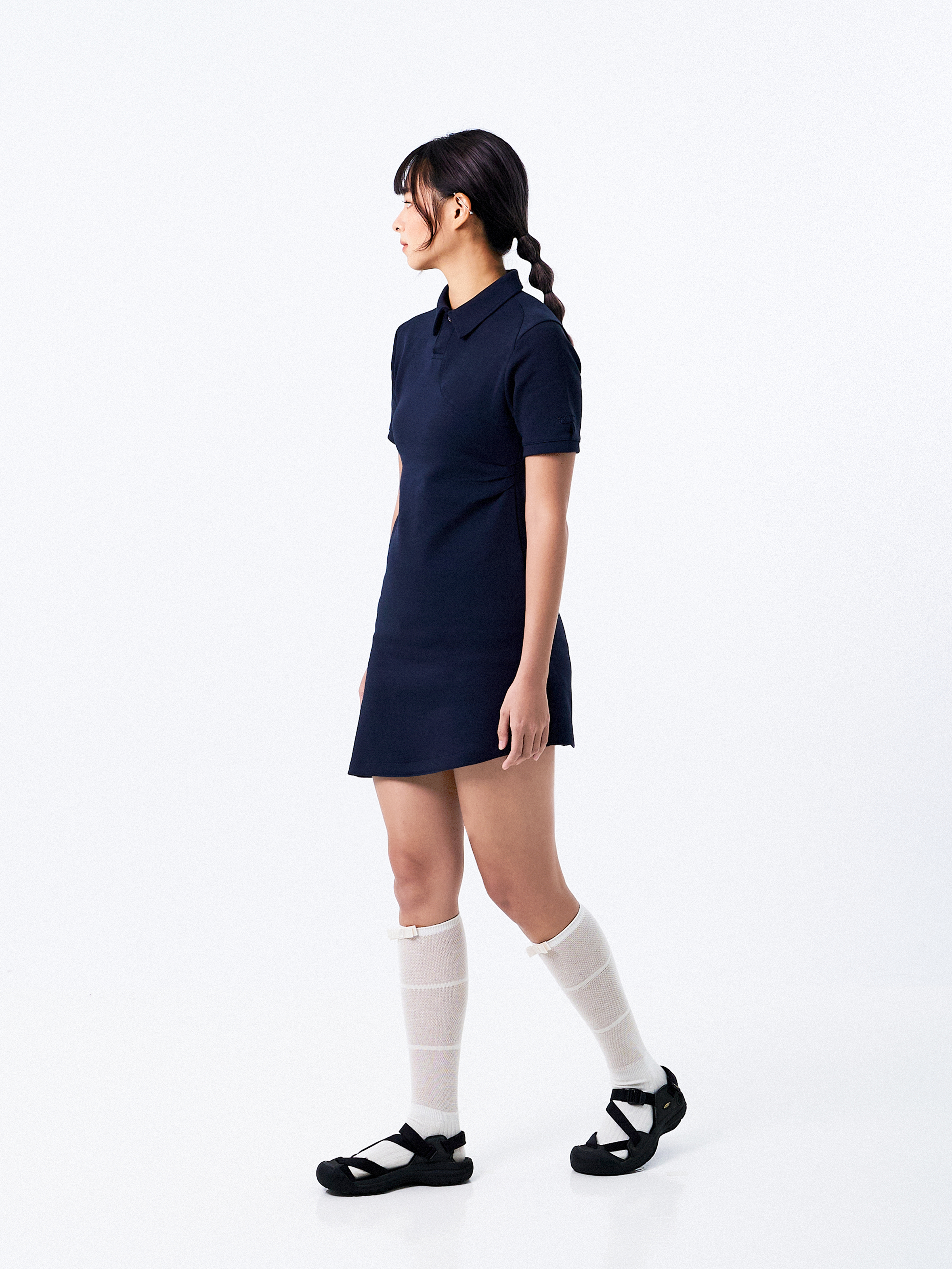 Navy Polo Dress