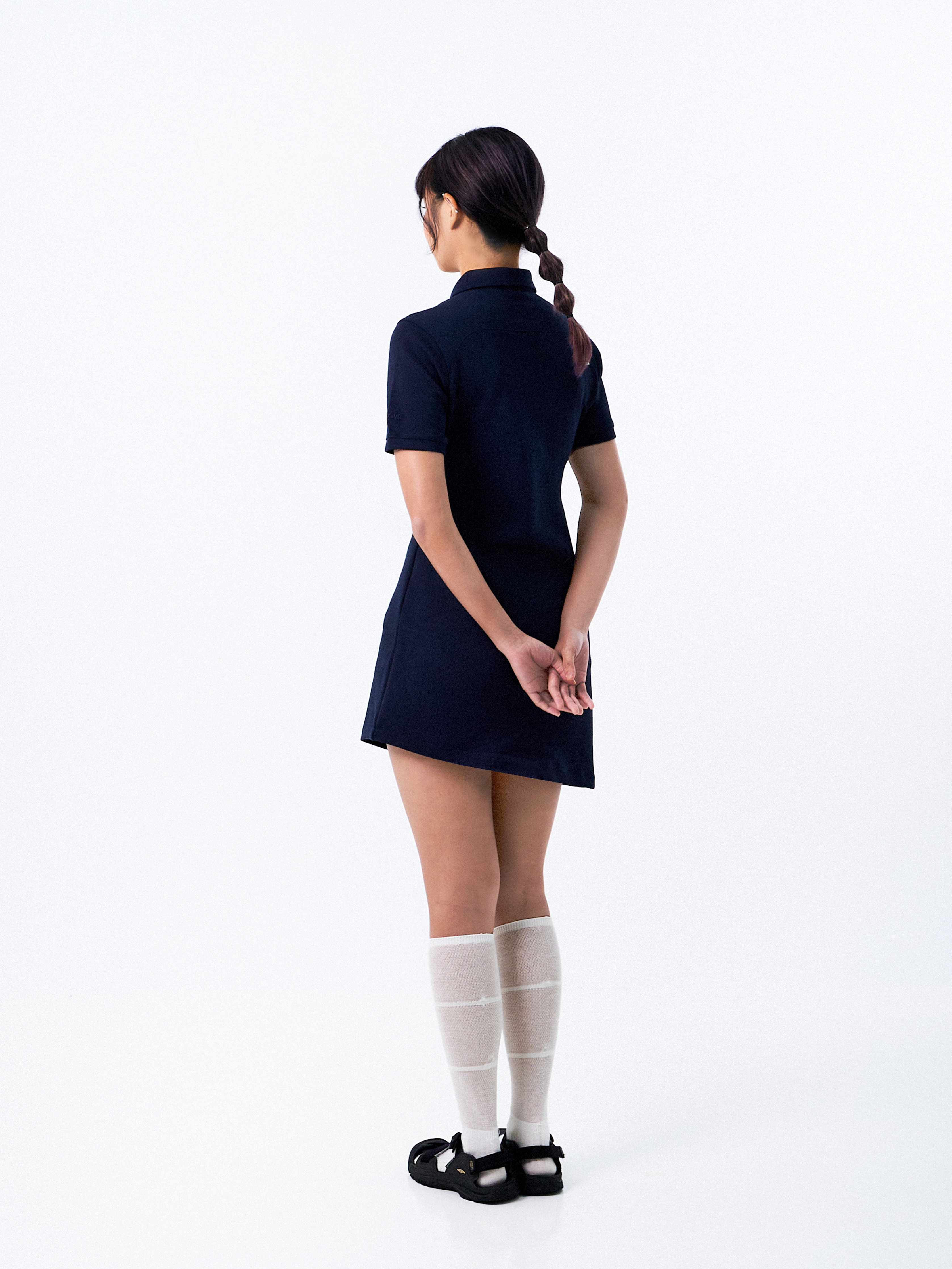 Navy Polo Dress