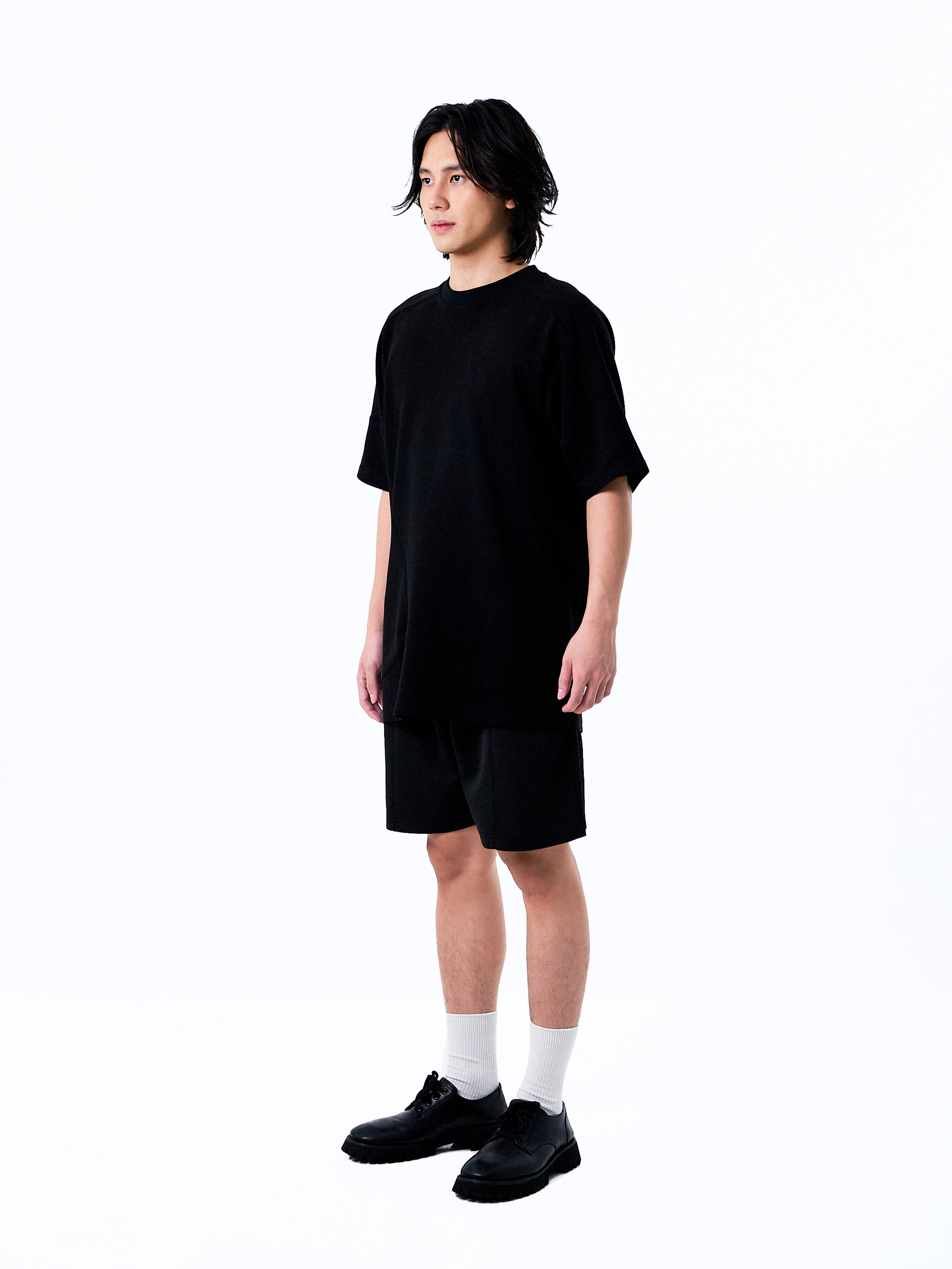 Waveform Saddle Signature tee