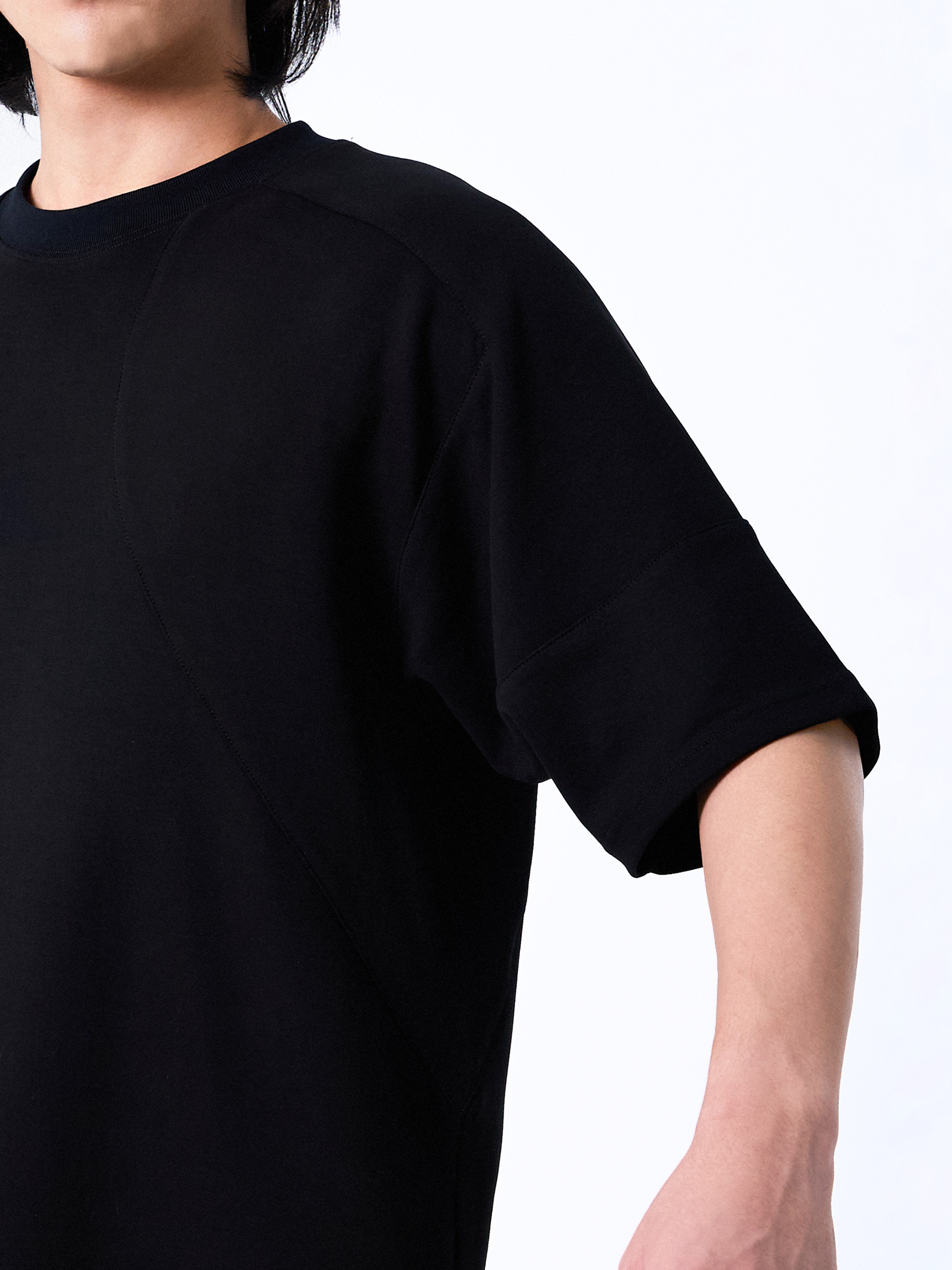 Waveform Saddle Signature tee