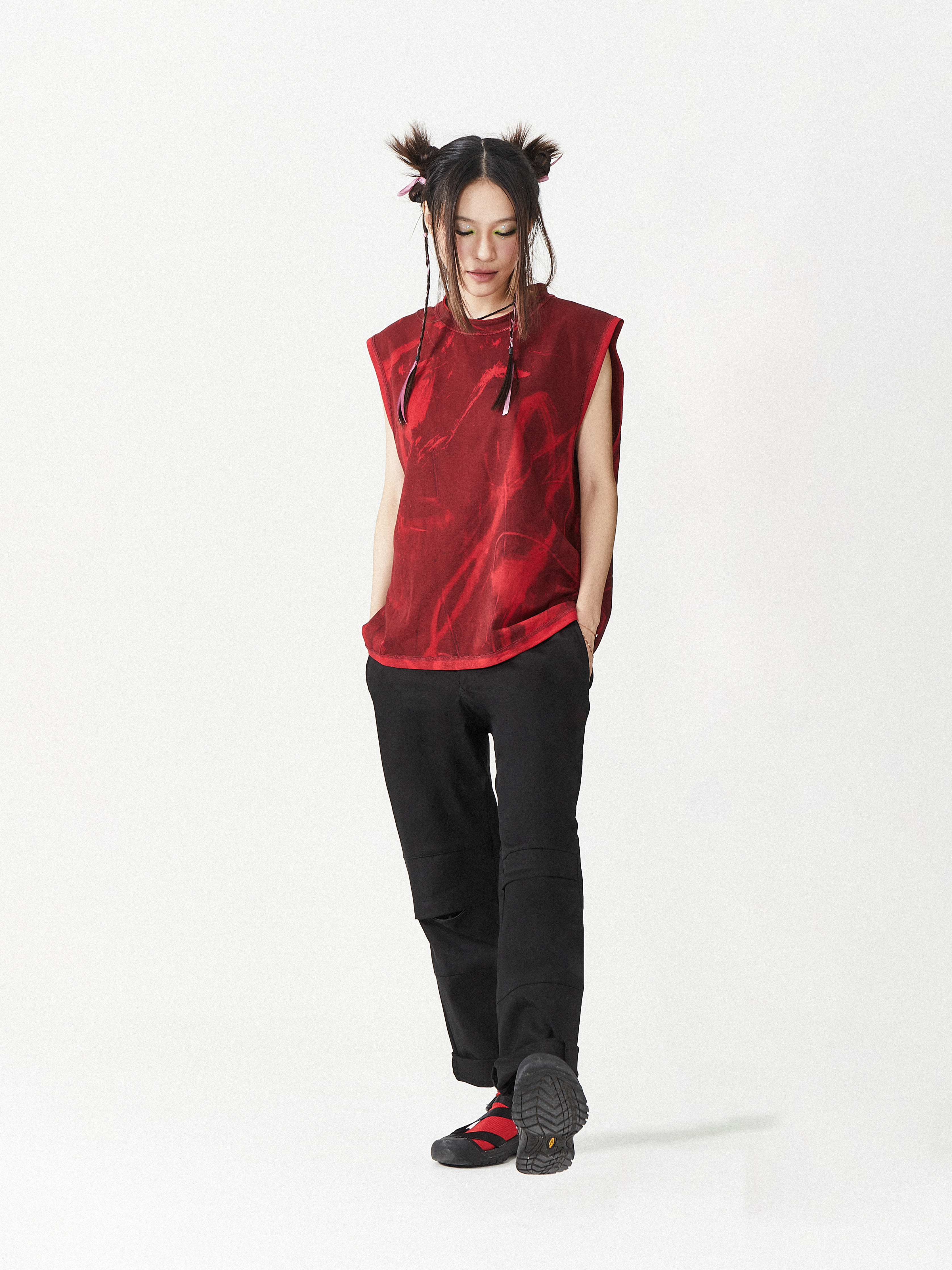 Crimson & Ivy Elegance Vest | Red