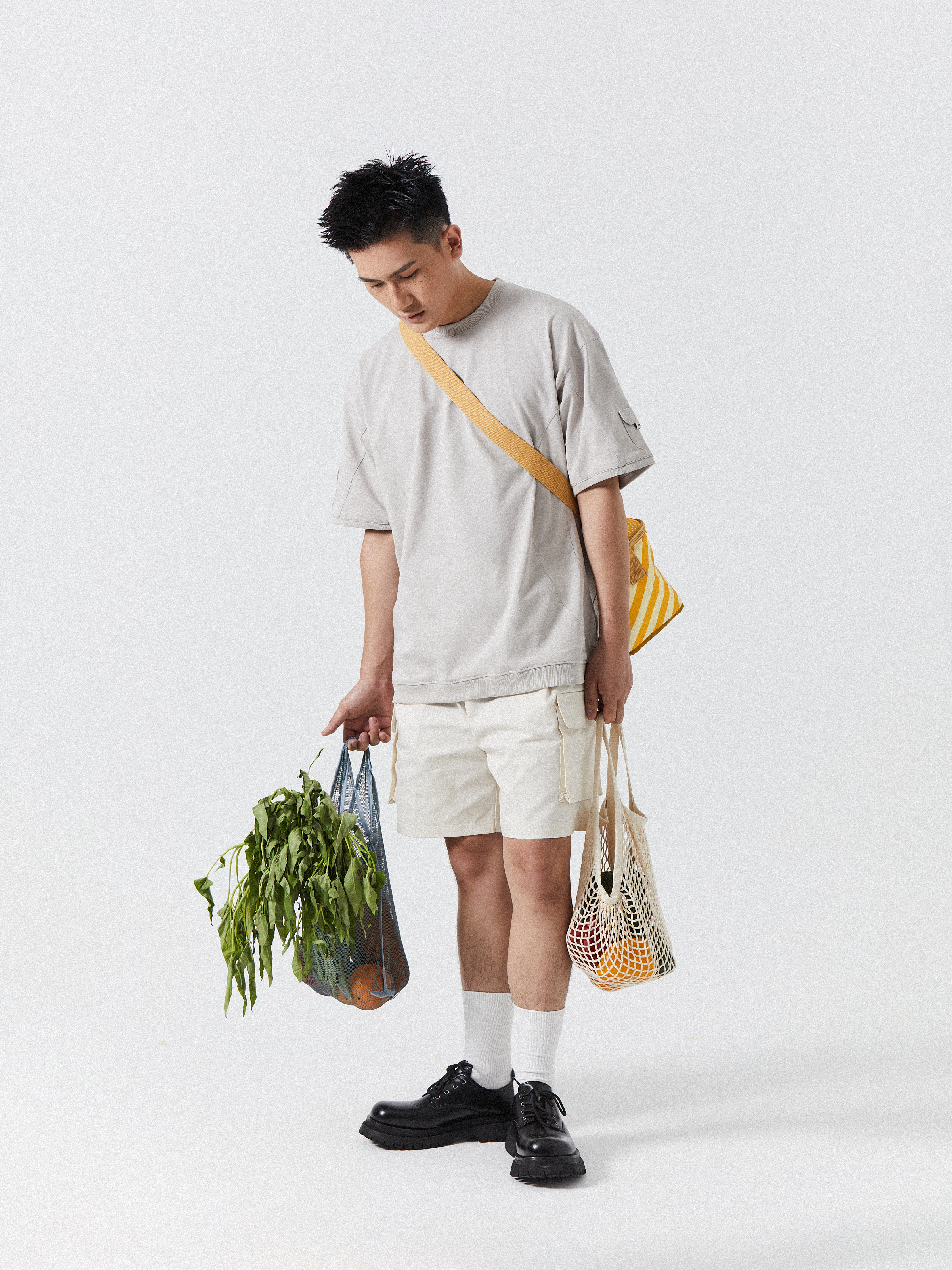 Double C Shape Cutout Tee