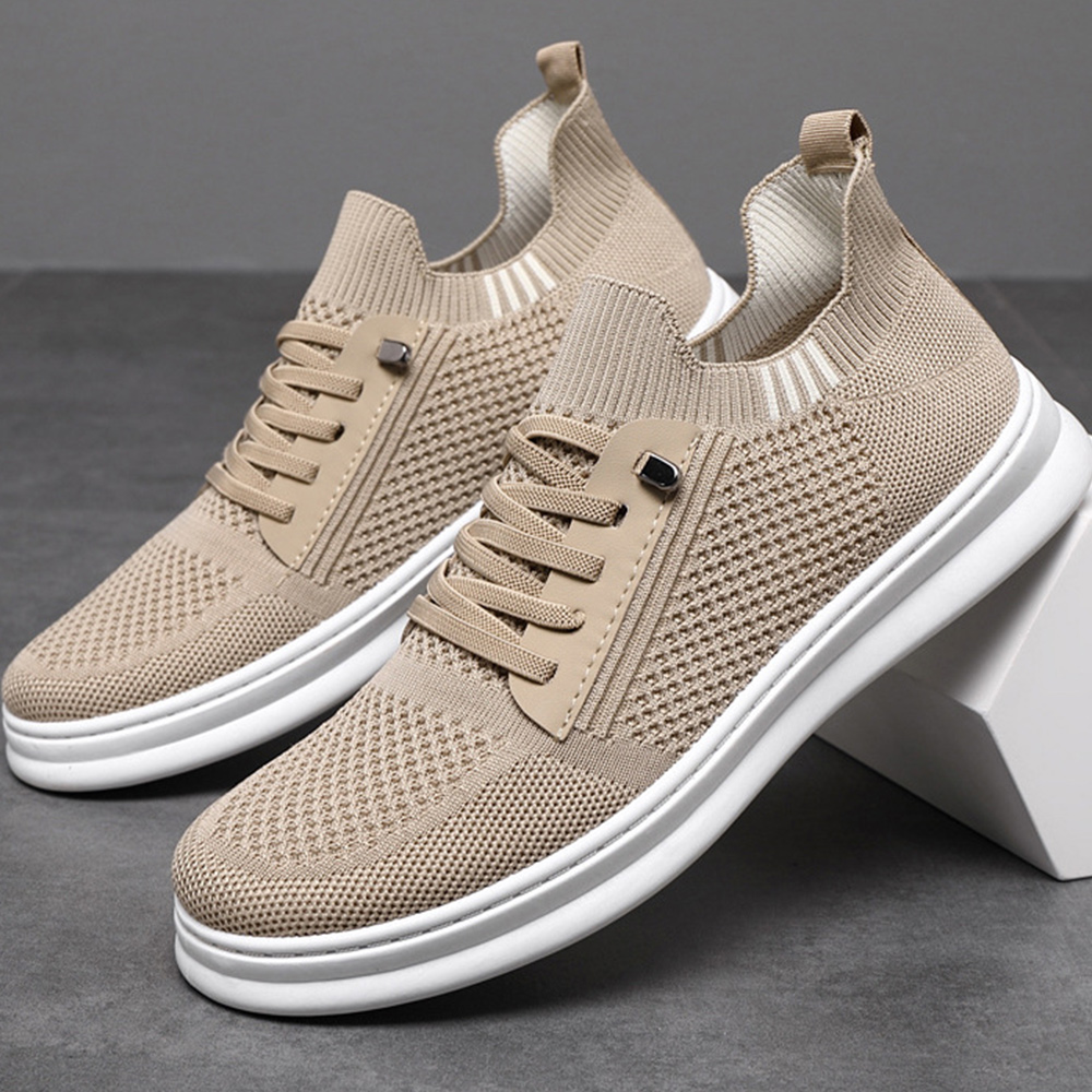 Men's mesh breathable fashion slip-on casual shoes