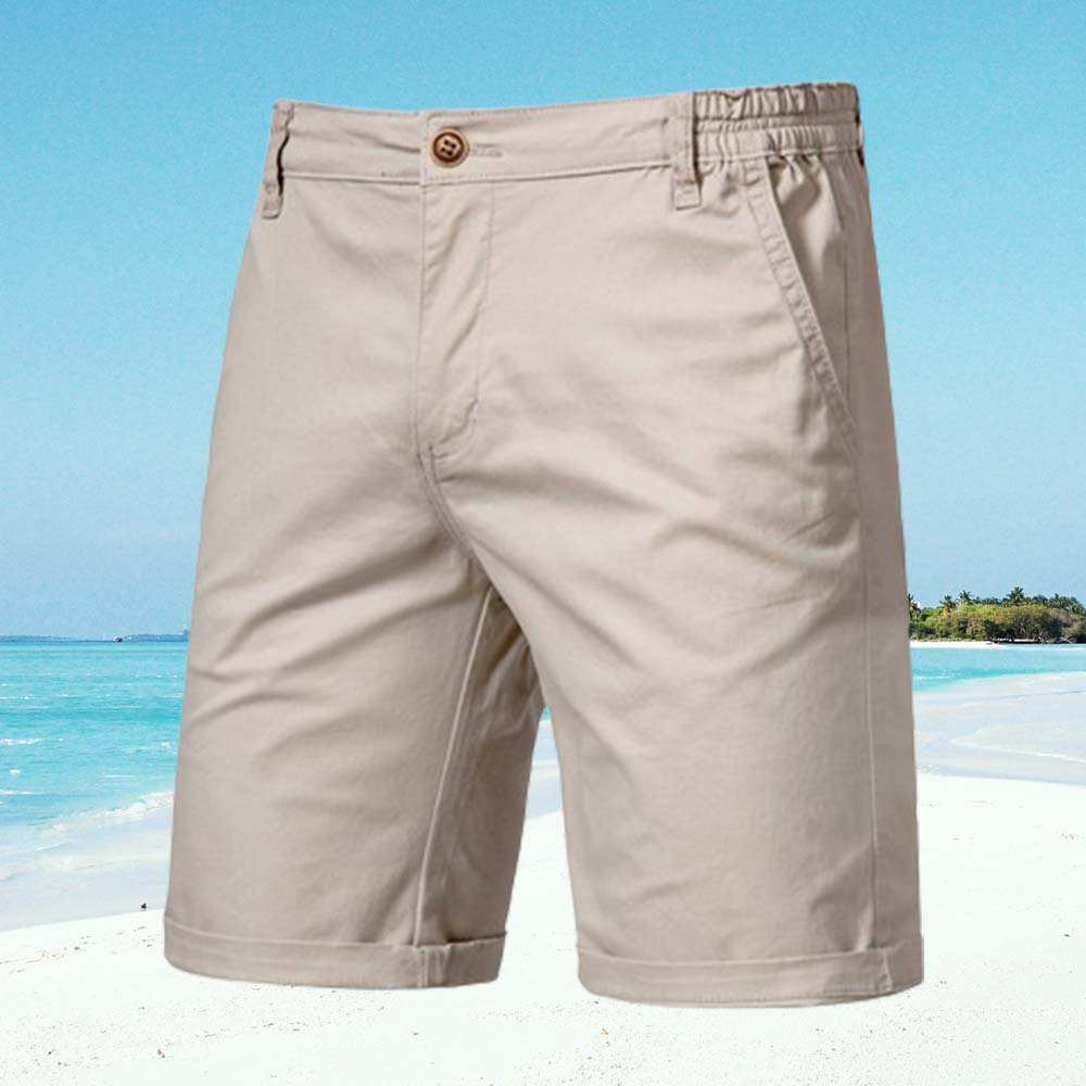 Diggetty New classic men’s casual straight shorts