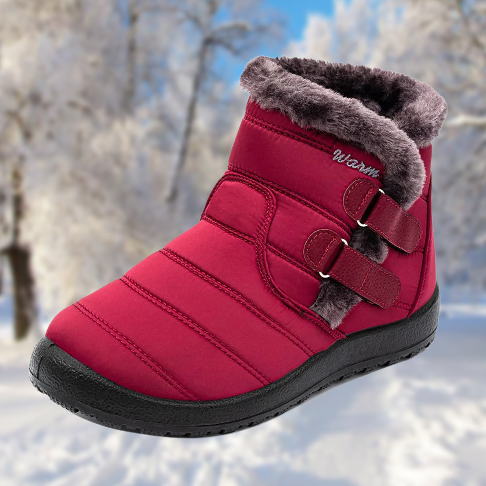Reemelody New Fashion Women's Warm Plush Snow Boots