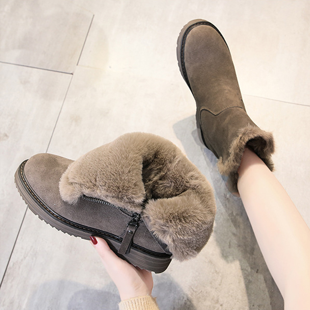 Reemelody New warm velvet women's winter shoes