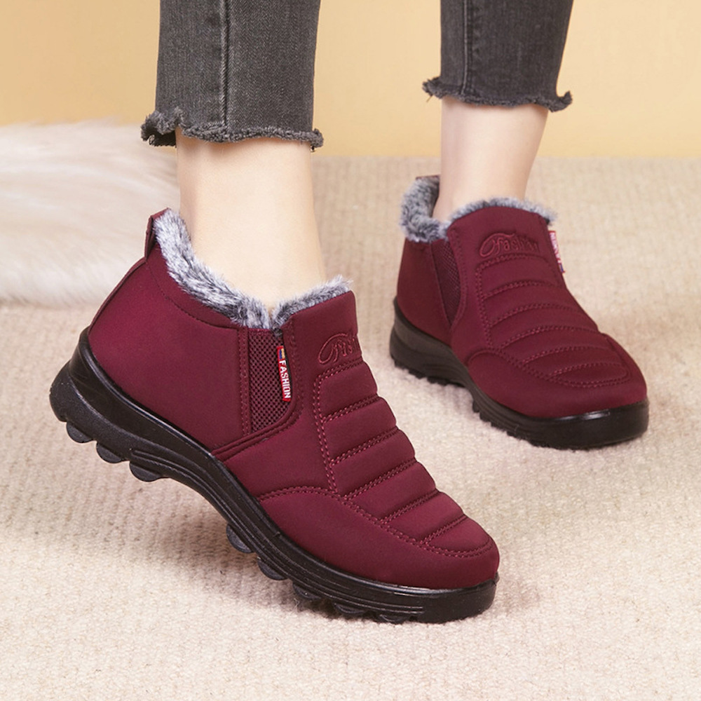 Reemelody New Winter New Thickened Ladies Casual Cotton Shoes