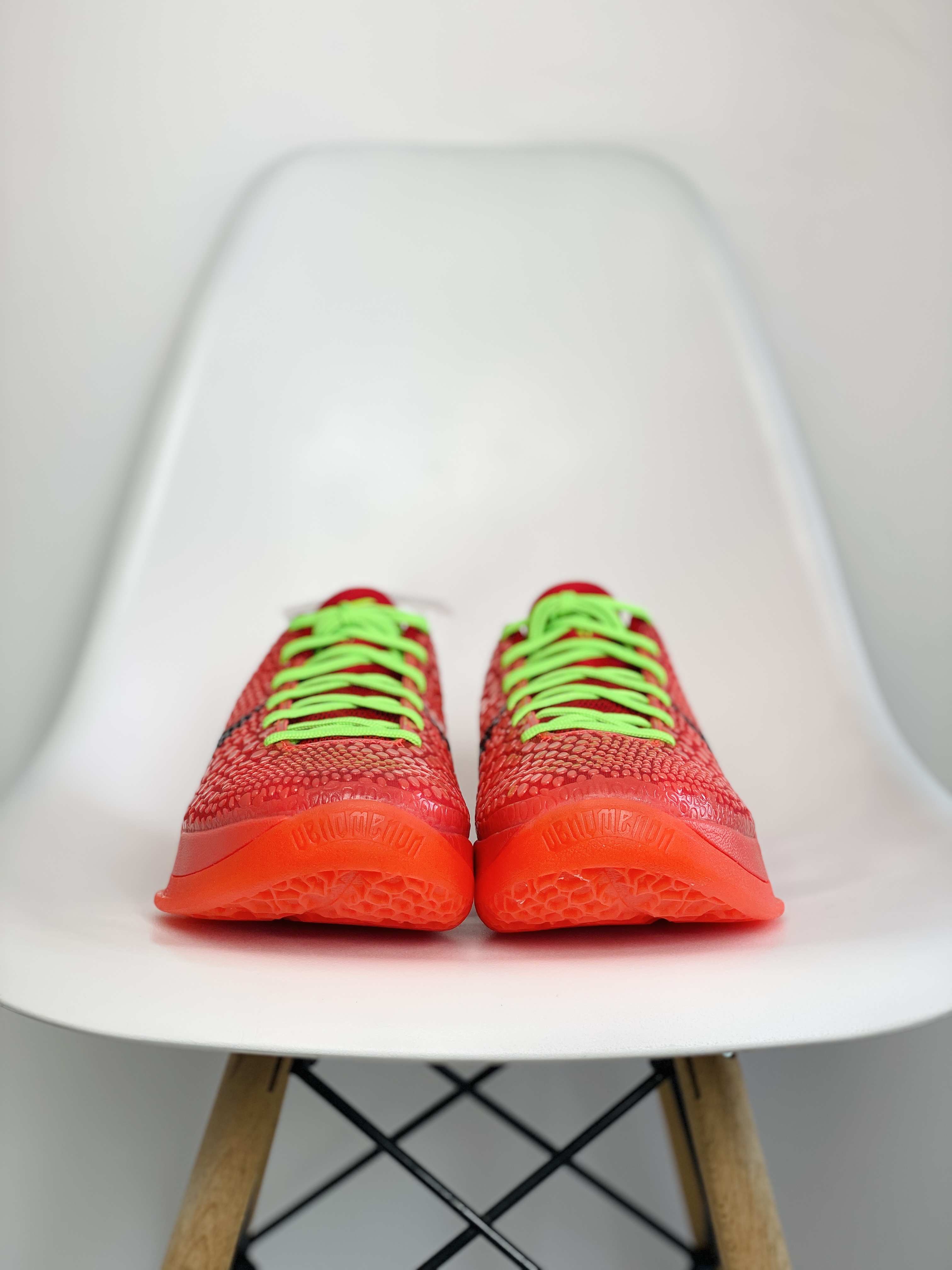 到货后不可临时取消退换 偏小半码到一码最强实战 H12 KOBE6 Reverse Grinch  反轉青蜂俠 前掌氣墊  后掌EVA 科比 6   籃球鞋 實戰鞋 真碳板 波鞋 球鞋 波鞋 男鞋 红色 FV4921-600