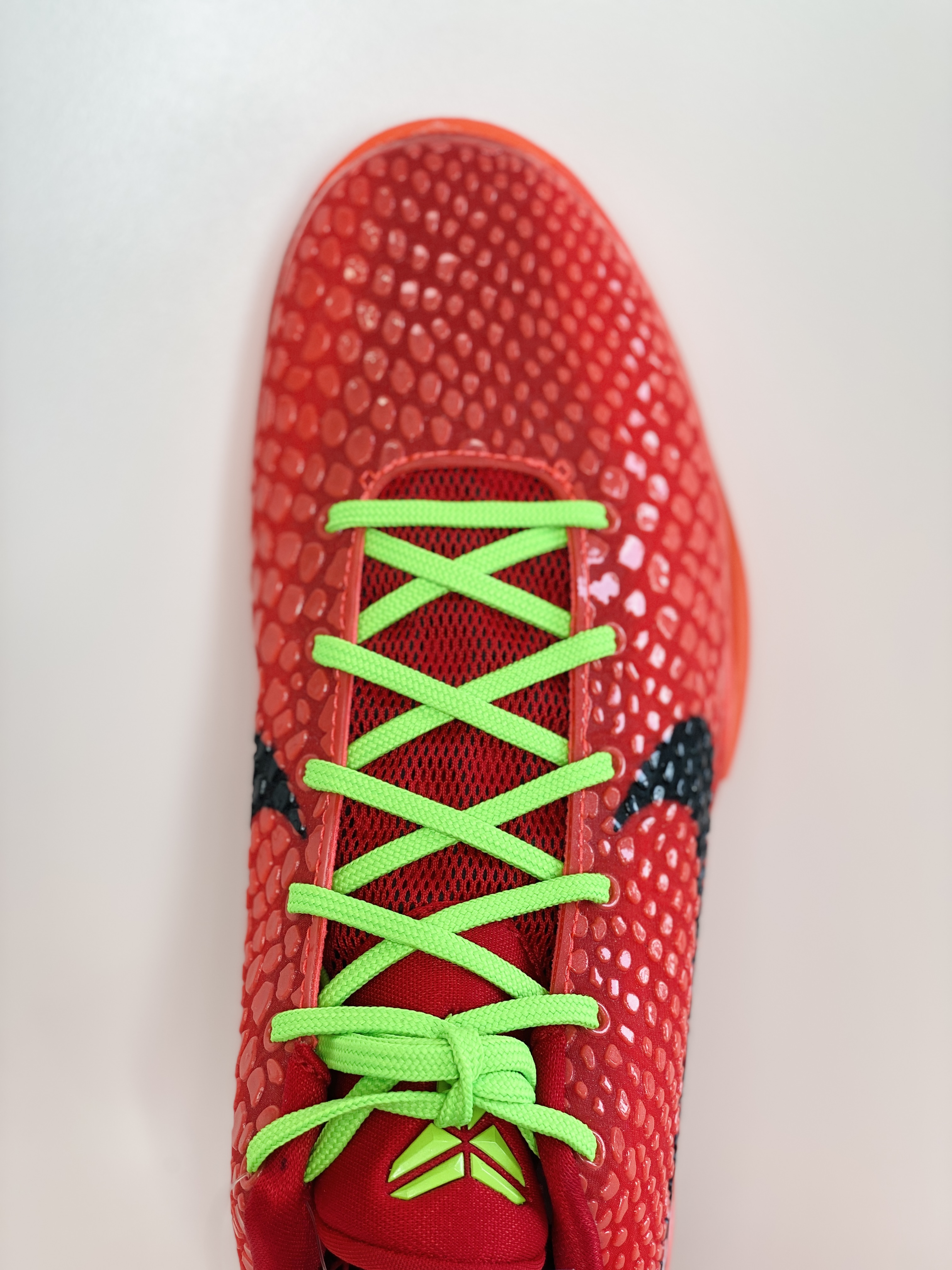 到货后不可临时取消退换 偏小半码到一码最强实战 H12 KOBE6 Reverse Grinch  反轉青蜂俠 前掌氣墊  后掌EVA 科比 6   籃球鞋 實戰鞋 真碳板 波鞋 球鞋 波鞋 男鞋 红色 FV4921-600