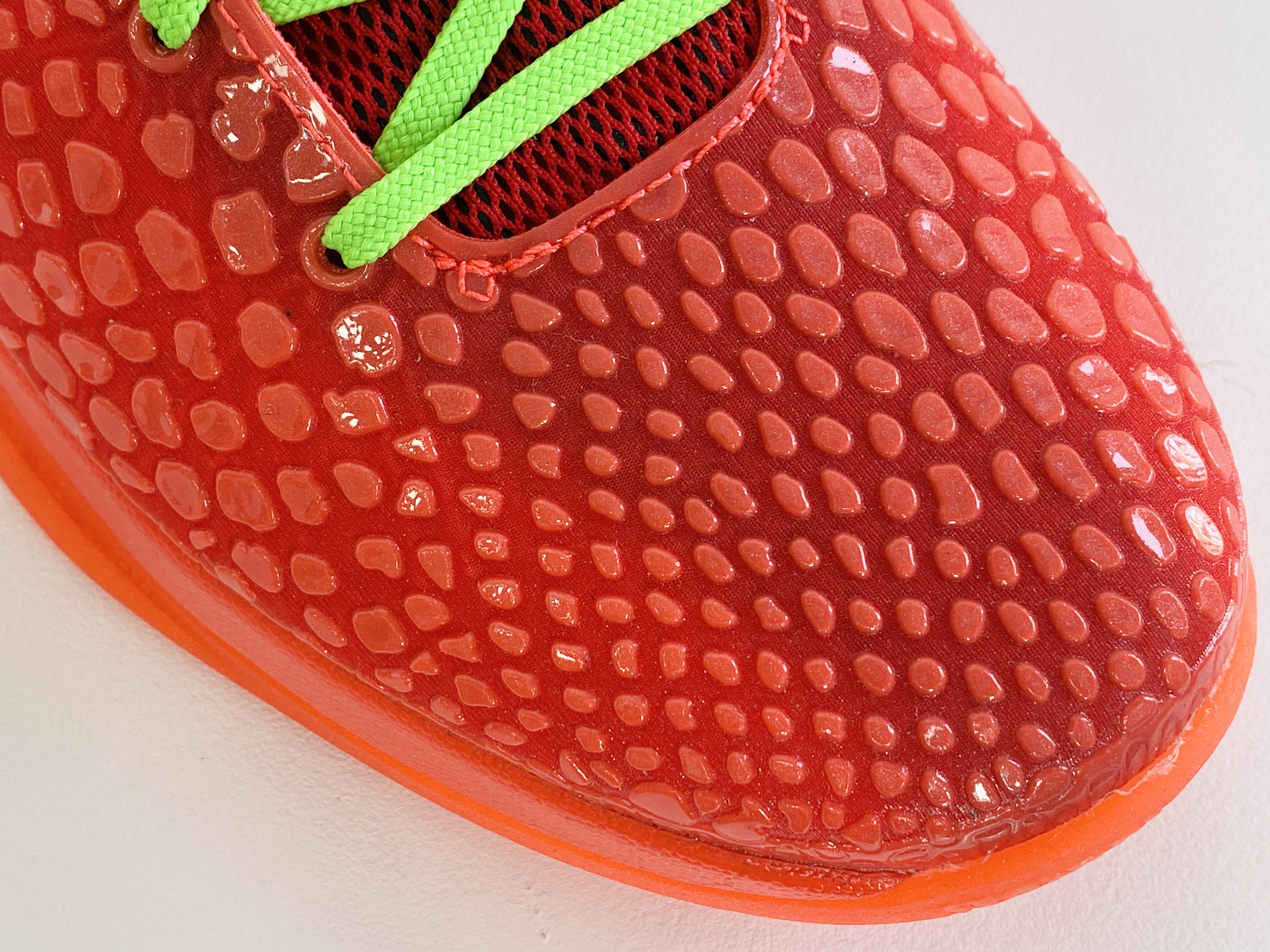 到货后不可临时取消退换 偏小半码到一码最强实战 H12 KOBE6 Reverse Grinch  反轉青蜂俠 前掌氣墊  后掌EVA 科比 6   籃球鞋 實戰鞋 真碳板 波鞋 球鞋 波鞋 男鞋 红色 FV4921-600