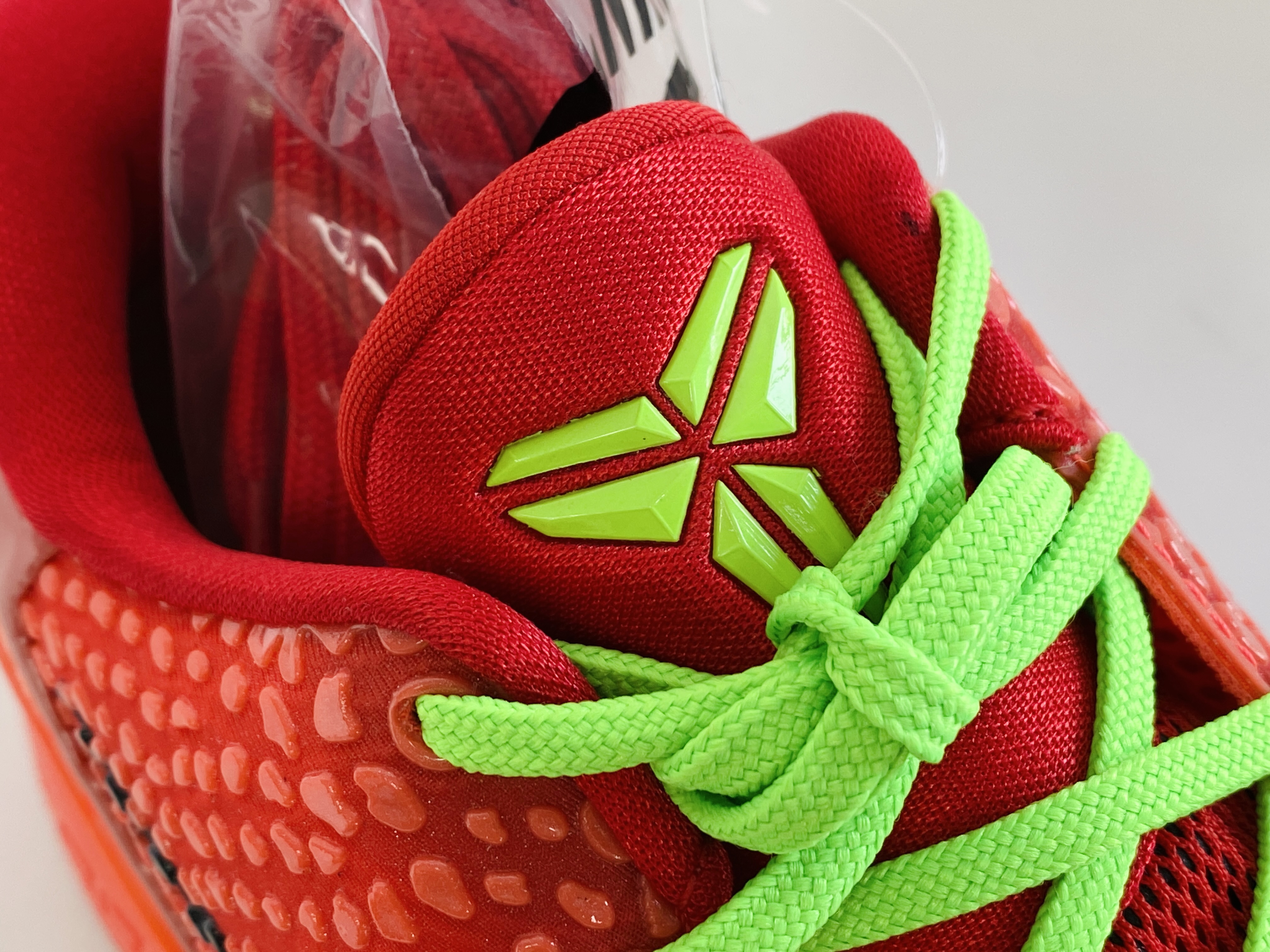 到货后不可临时取消退换 偏小半码到一码最强实战 H12 KOBE6 Reverse Grinch  反轉青蜂俠 前掌氣墊  后掌EVA 科比 6   籃球鞋 實戰鞋 真碳板 波鞋 球鞋 波鞋 男鞋 红色 FV4921-600