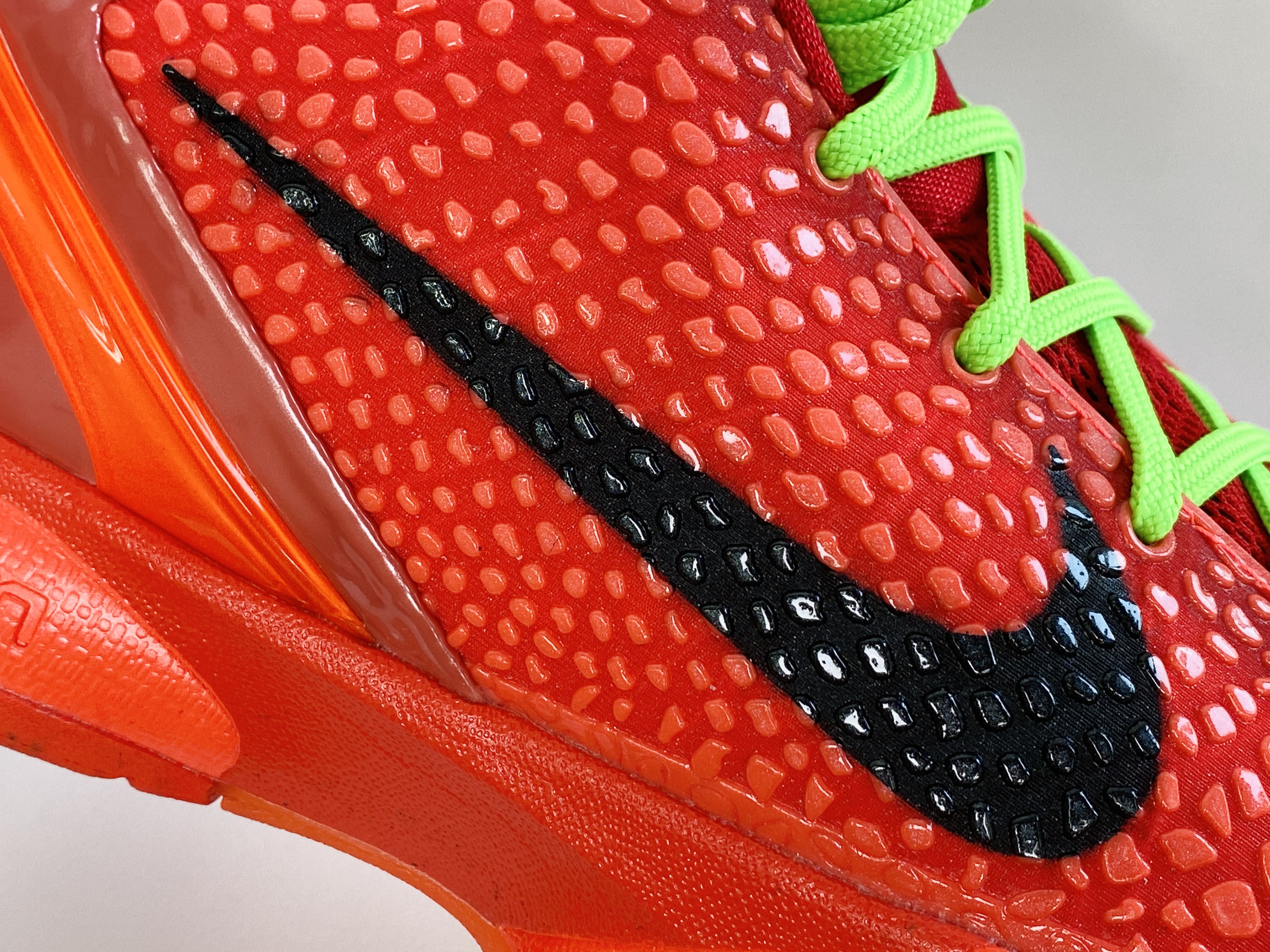 到货后不可临时取消退换 偏小半码到一码最强实战 H12 KOBE6 Reverse Grinch  反轉青蜂俠 前掌氣墊  后掌EVA 科比 6   籃球鞋 實戰鞋 真碳板 波鞋 球鞋 波鞋 男鞋 红色 FV4921-600