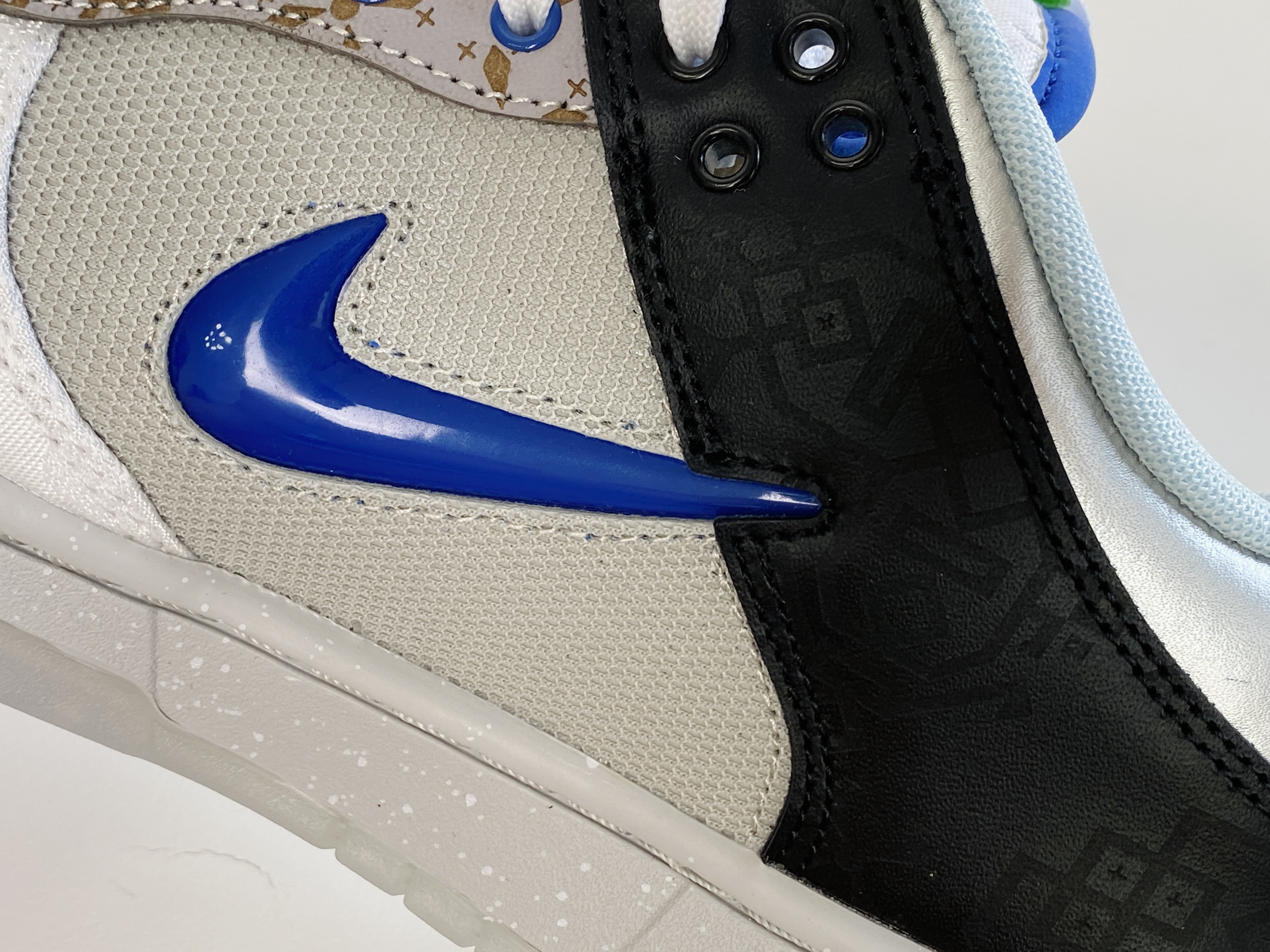 新款  CLOT x NK Dunk Low "What The 低筒 陈冠希 复古板鞋 休闲鞋 男鞋 女鞋 鸳鸯棕蓝灰  FN0316-999 