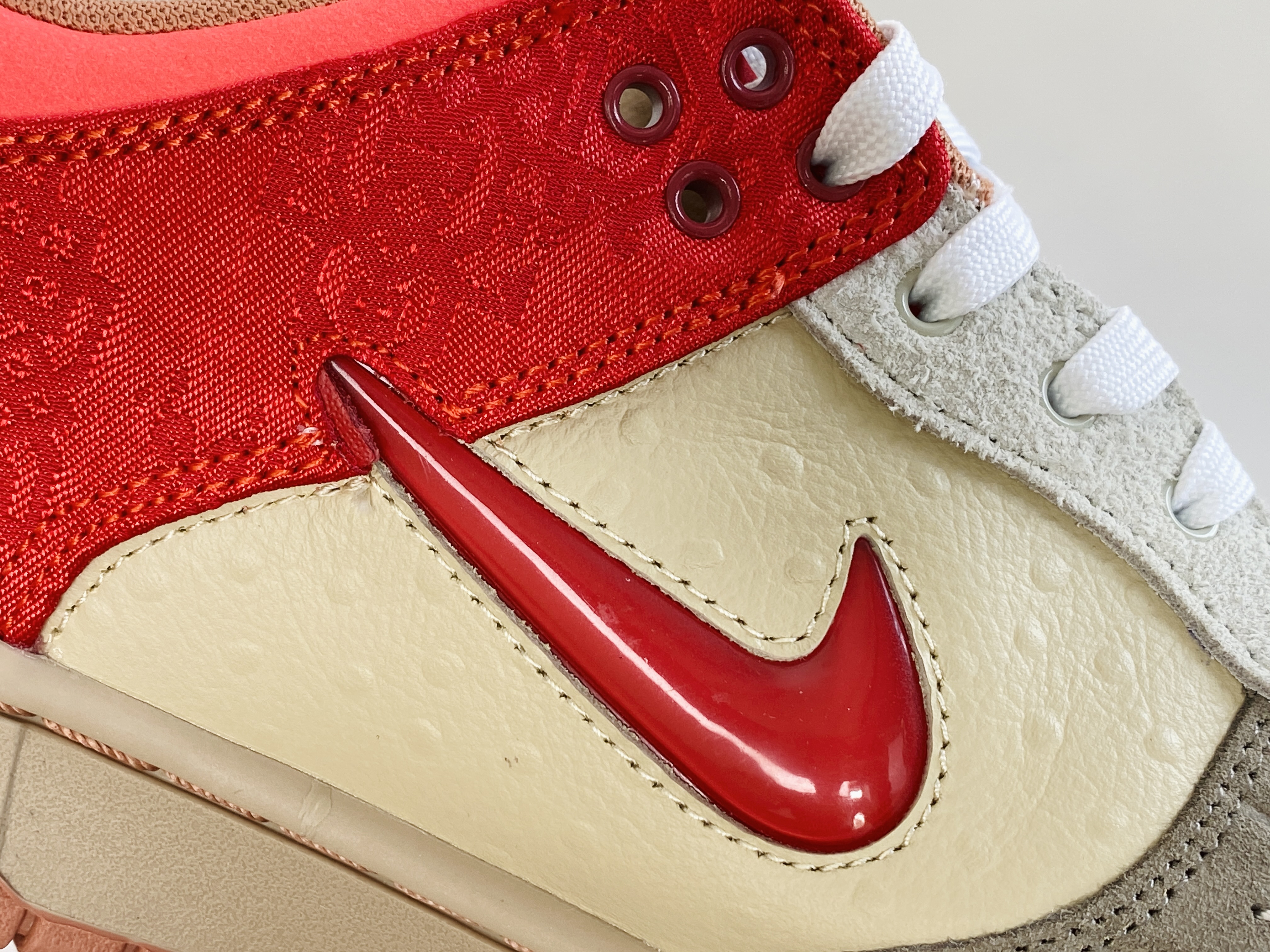 新款  CLOT x NK Dunk Low "What The 低筒 陈冠希 复古板鞋 休闲鞋 男鞋 女鞋 鸳鸯棕蓝灰  FN0316-999 