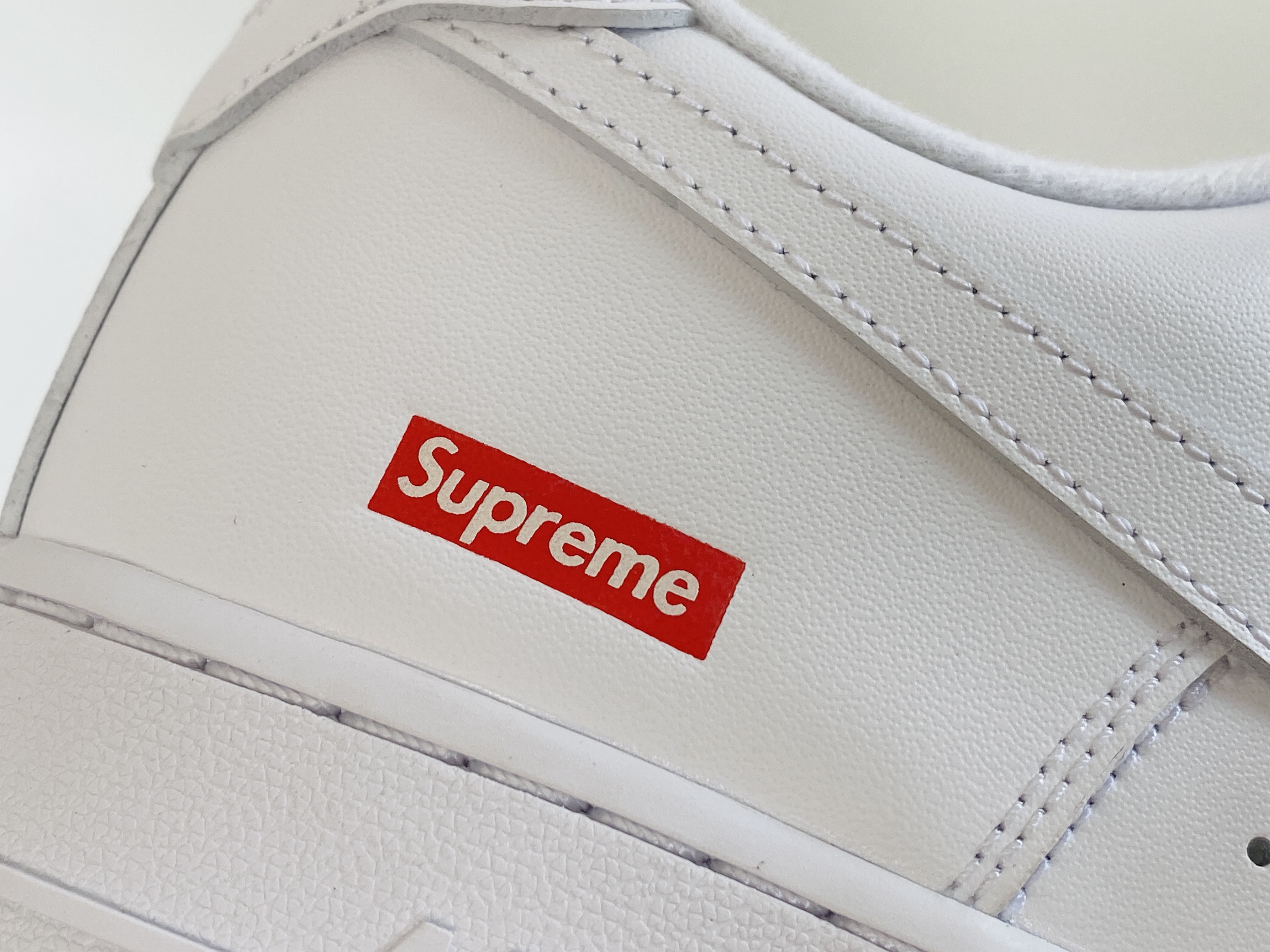 Supreme Air Force 1 Low Box Logo 白色 低筒 休闲鞋 板鞋 男鞋 女鞋 CU9225-100