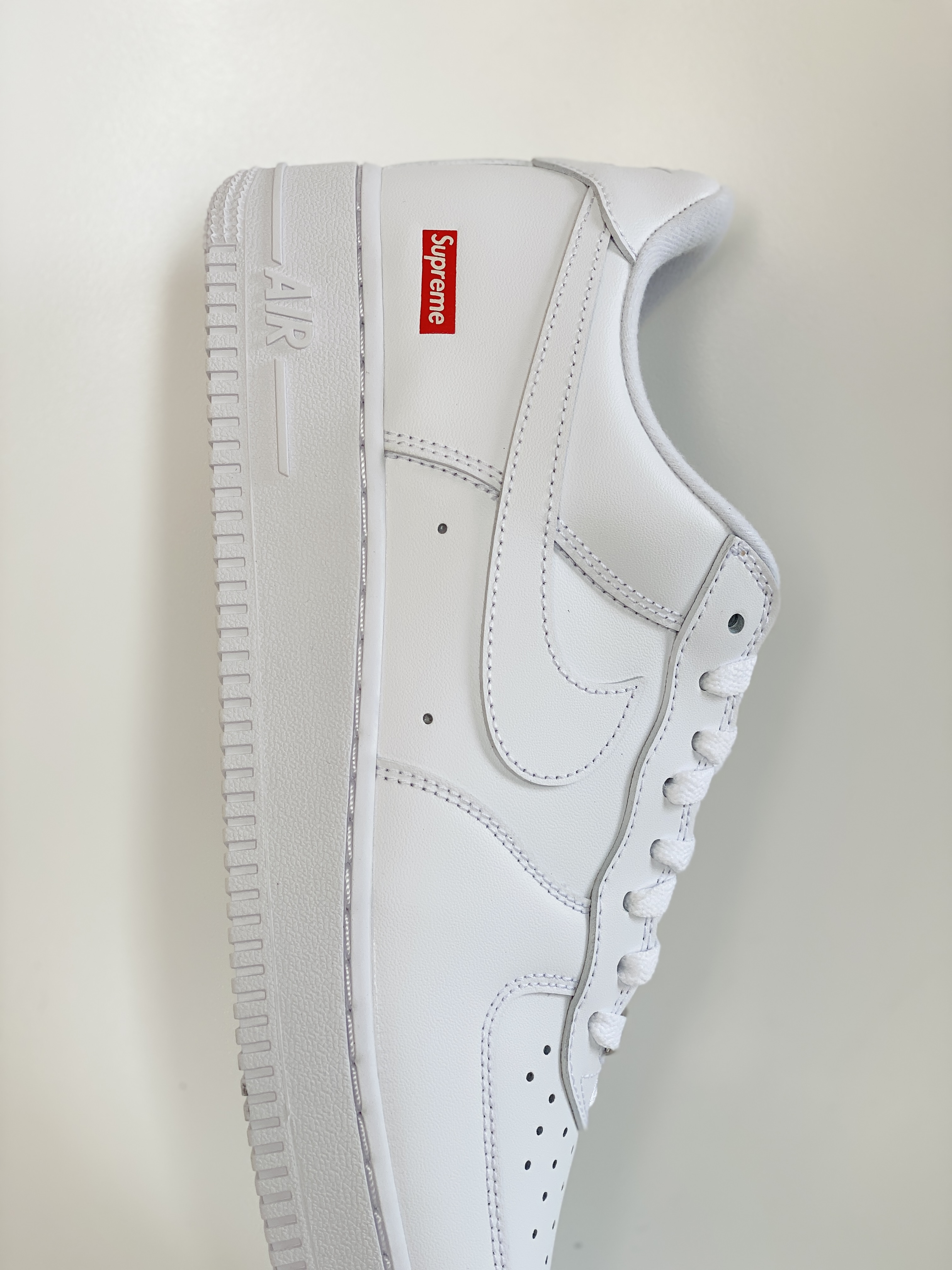 Supreme Air Force 1 Low Box Logo 白色 低筒 休闲鞋 板鞋 男鞋 女鞋 CU9225-100