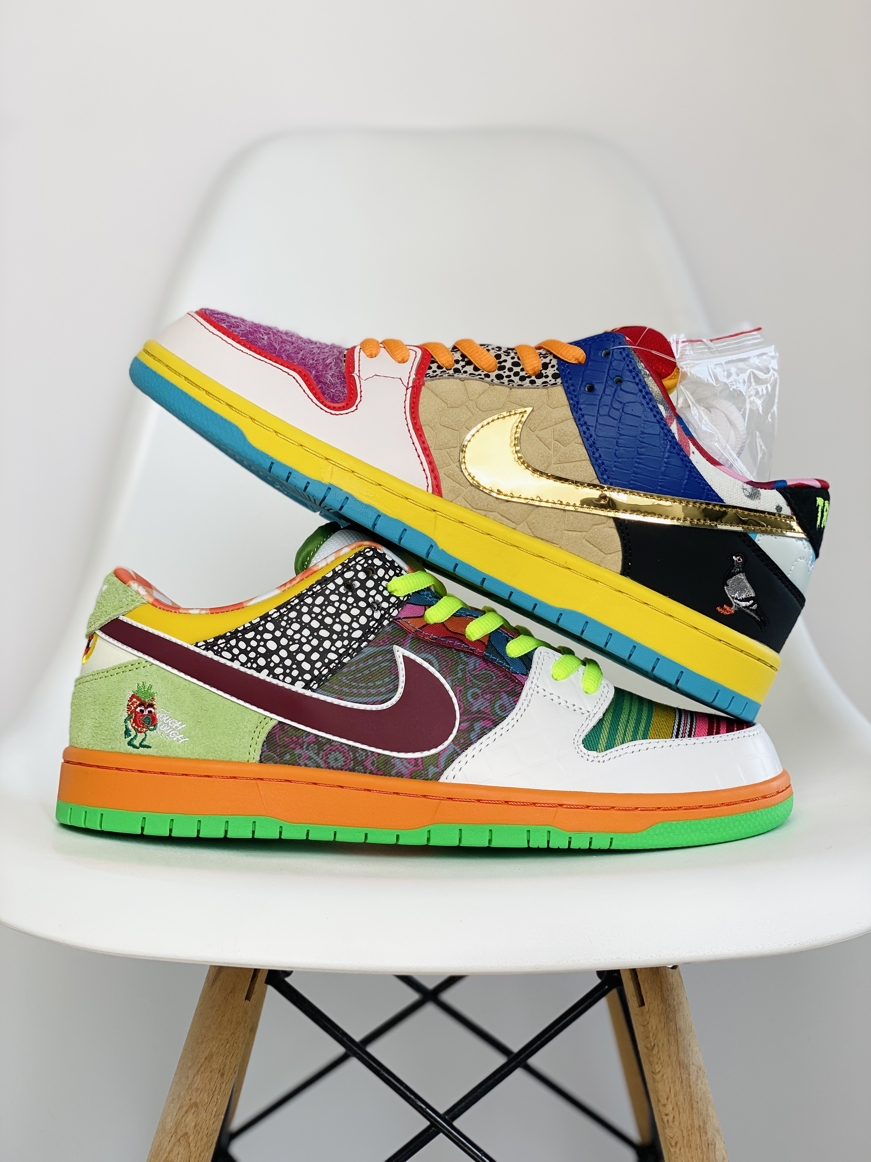 Nike Dunk SB PRO  低筒 休闲鞋 板鞋 男鞋 女鞋 波鞋 多彩拼接鸳鸯 DM0807-600