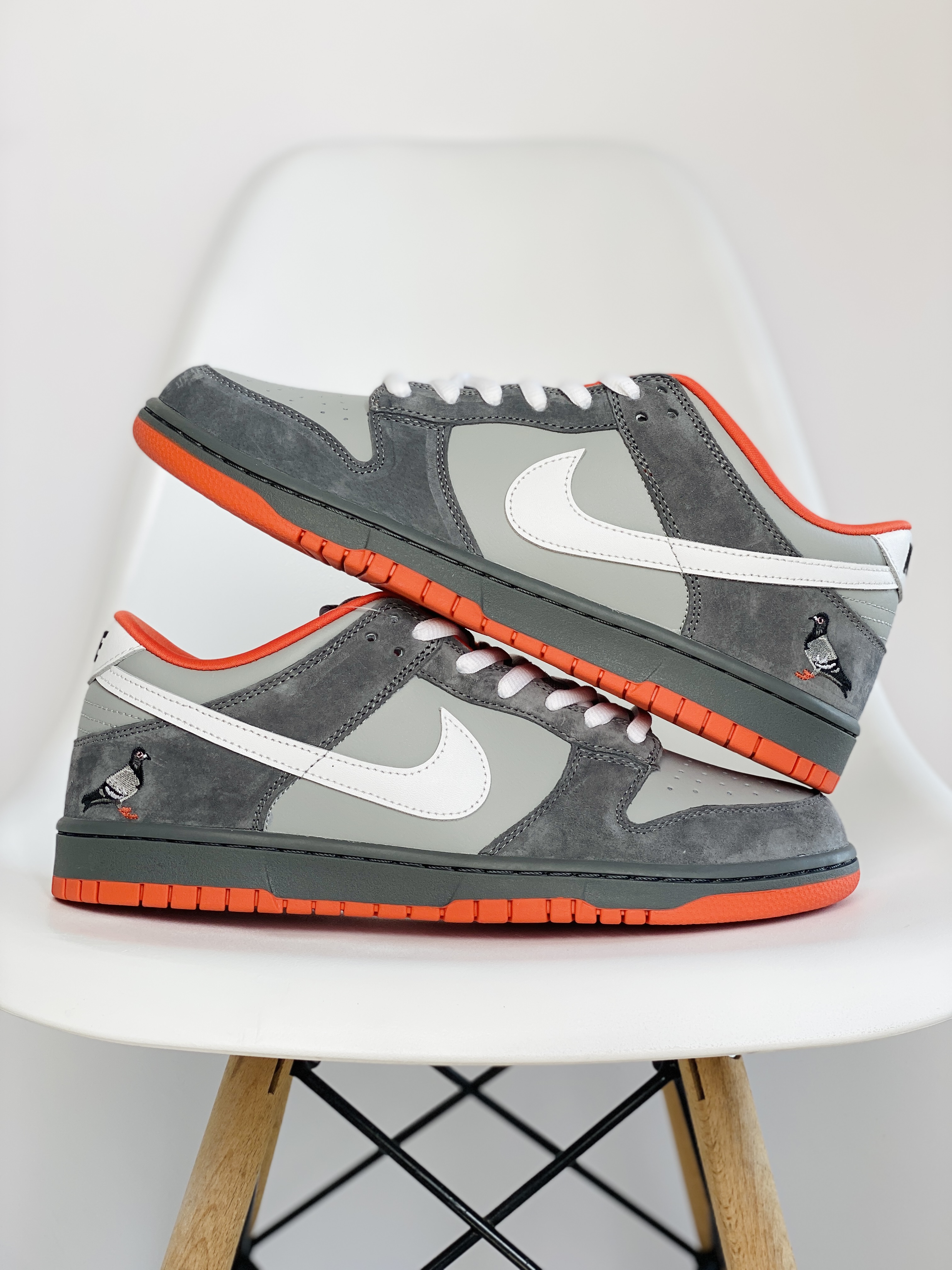  Nike Dunk Low  Staple NYC Pigeon 低筒 复古板鞋 休闲鞋 男鞋 女鞋 鸽子灰色 304292-011