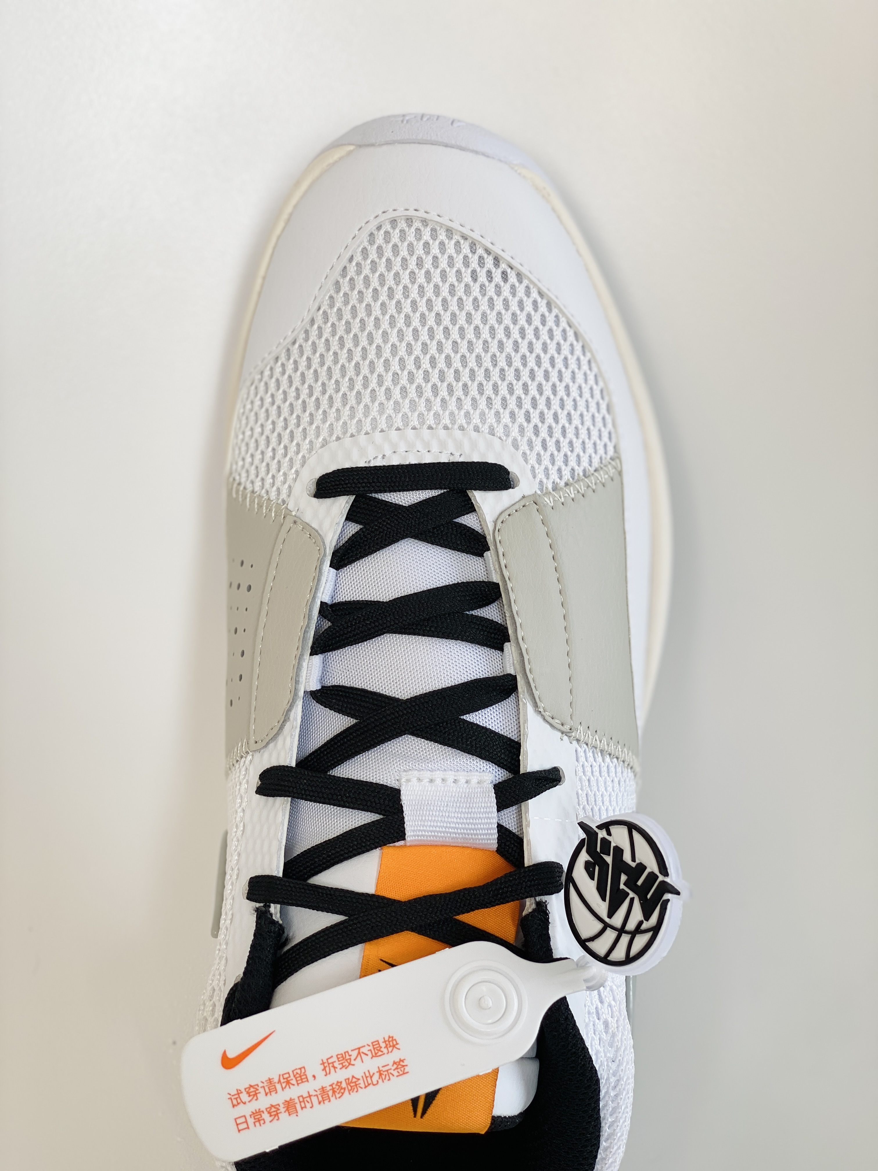  滅世 莫兰特 1代  Nike Zoom JA1 Light Smoke Grey 低筒 前後氣墊 耐磨透氣 實戰籃球鞋 波鞋 球鞋 男鞋 波鞋 灰白鸳鸯 DR8785-100