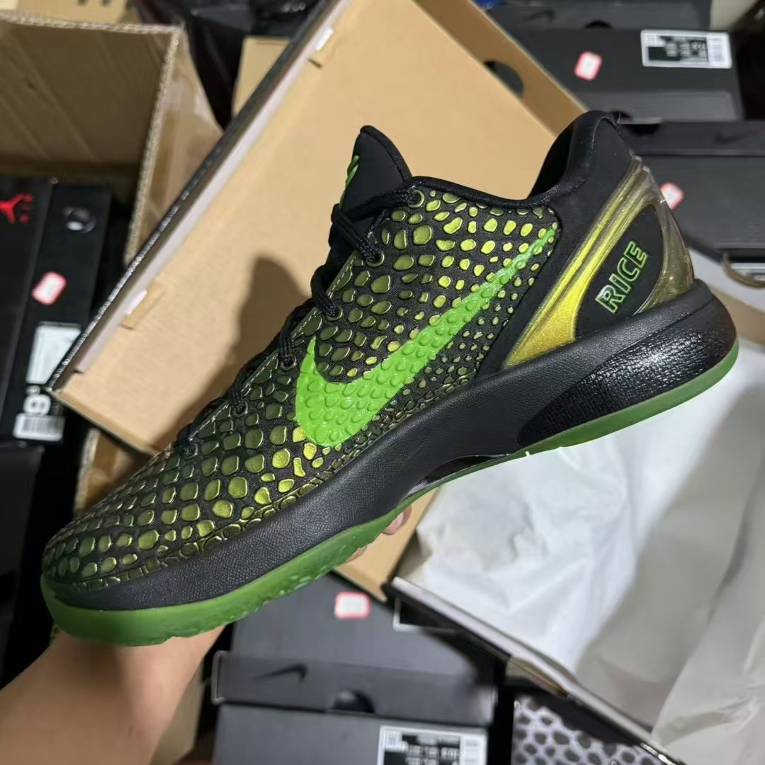 GX KOBE6  Protro Supreme Rice 前掌氣墊 后掌EVA  科比 6  籃球鞋 實戰鞋 真碳板 波鞋 球鞋 波鞋 男鞋  莱斯高中  446442-301