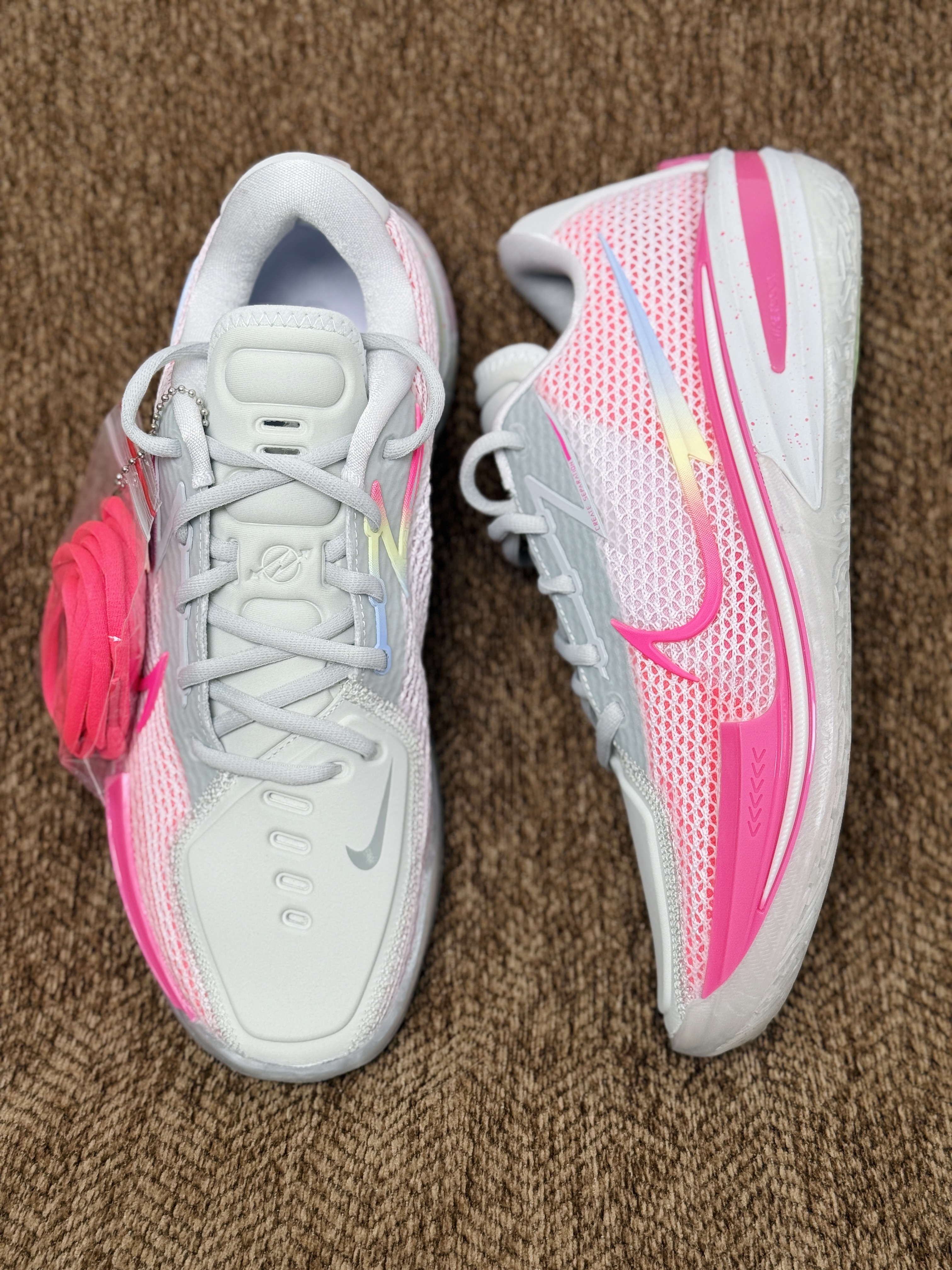 XO GT Cut 1  KAY YOW 低筒  防滑耐磨 全掌氣墊 籃球鞋 實戰鞋 球鞋 波鞋 男鞋  乳腺癌 CZ0175-008