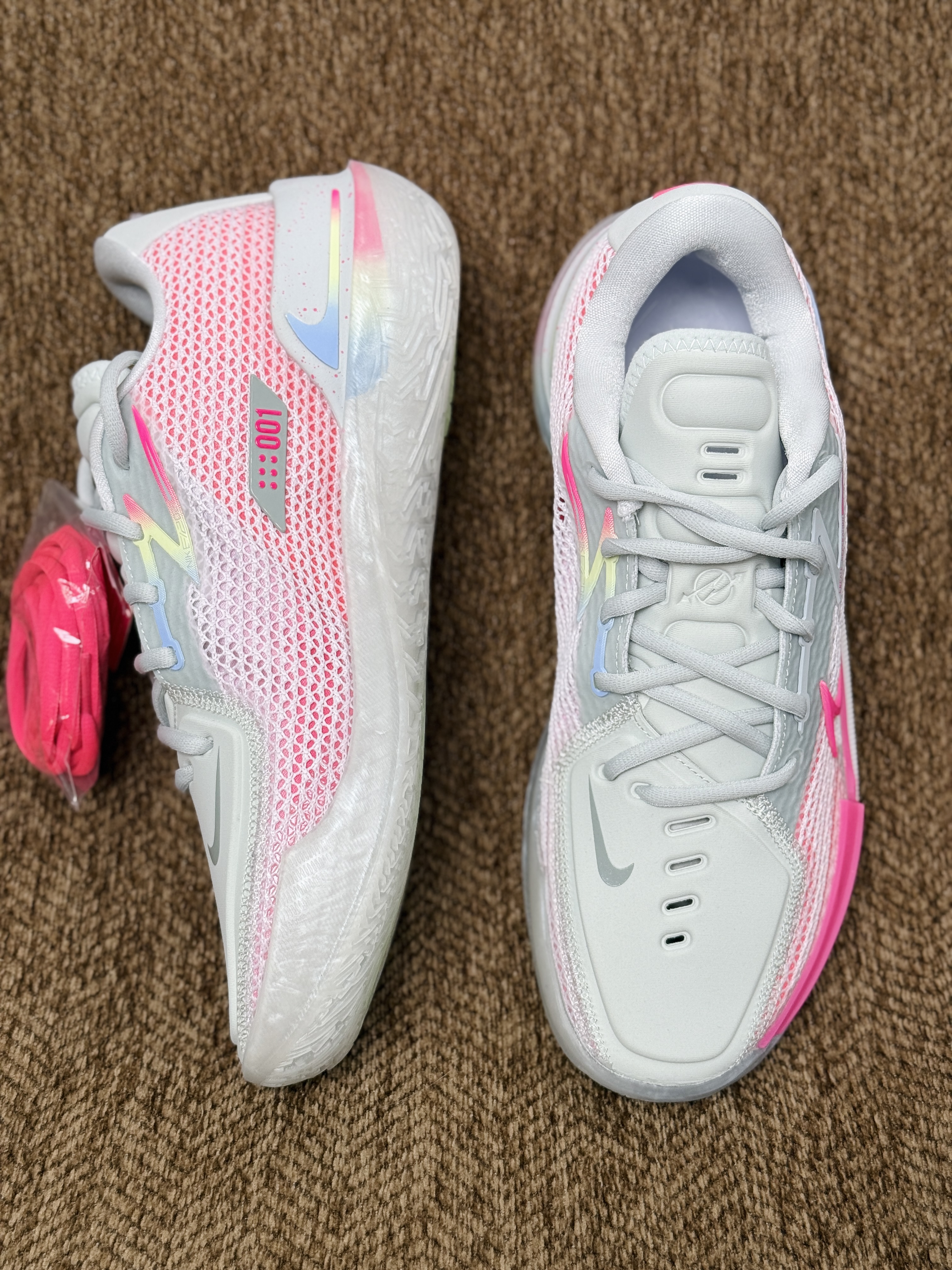 XO GT Cut 1  KAY YOW 低筒  防滑耐磨 全掌氣墊 籃球鞋 實戰鞋 球鞋 波鞋 男鞋  乳腺癌 CZ0175-008