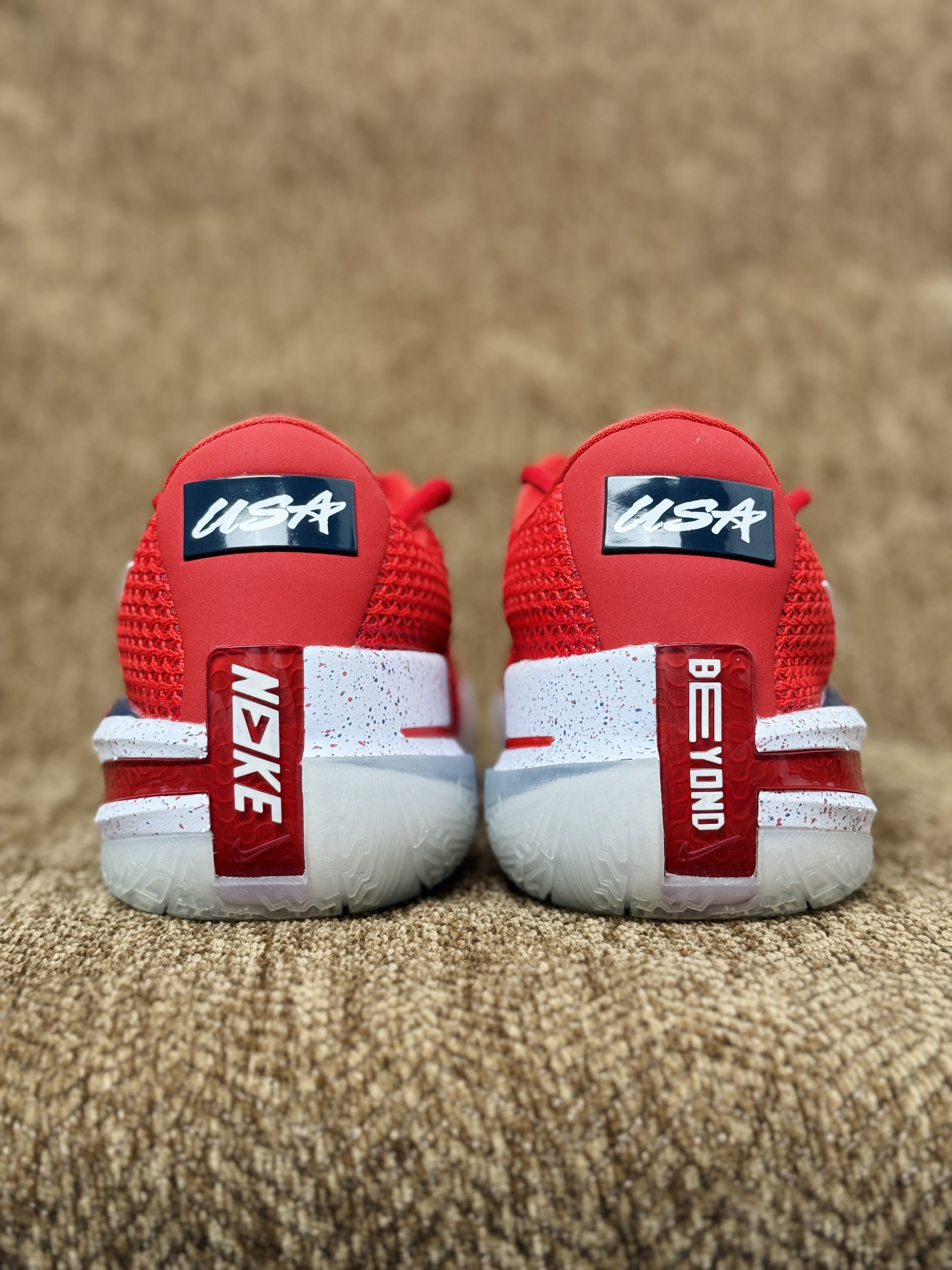 XO GT Cut 1  USA  低筒  防滑耐磨 全掌氣墊 籃球鞋 實戰鞋 球鞋 波鞋 男鞋  美国队 CZ0175-604