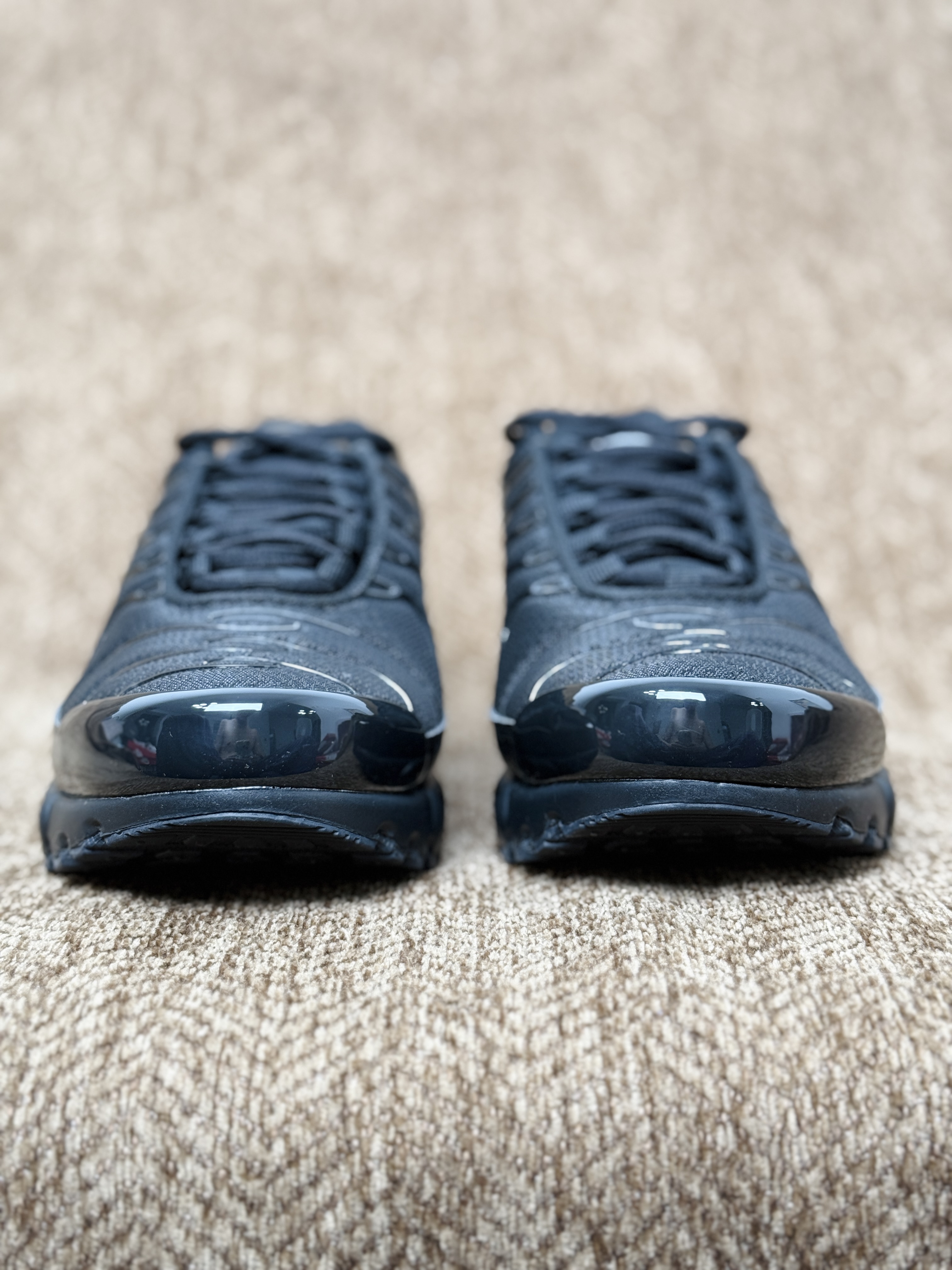 Nike Air Max Plus  TN大气垫 低筒 网布防滑 运动鞋 休闲鞋 球鞋 男鞋 波鞋  黑武士 604133-050