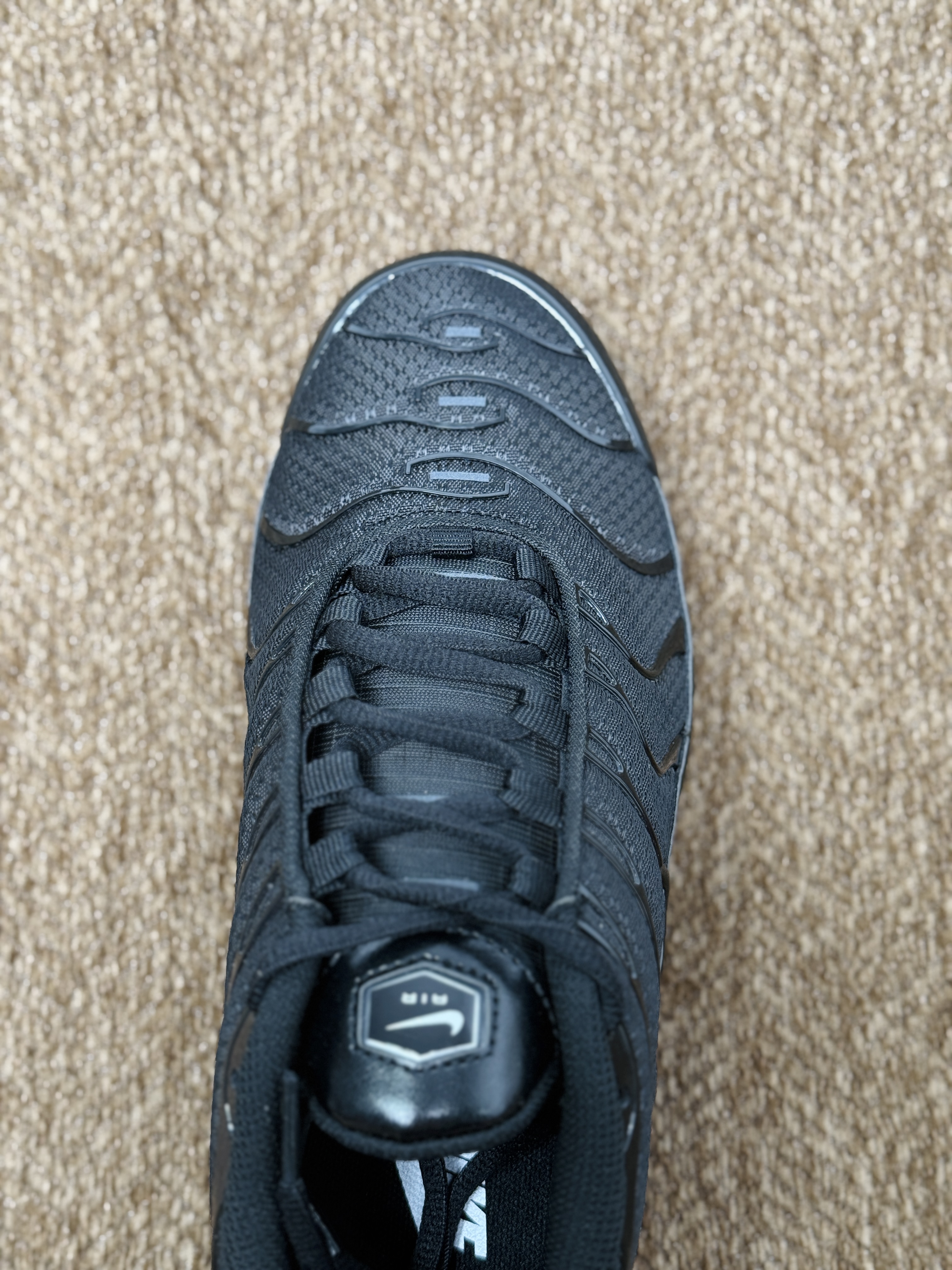 Nike Air Max Plus  TN大气垫 低筒 网布防滑 运动鞋 休闲鞋 球鞋 男鞋 波鞋  黑武士 604133-050