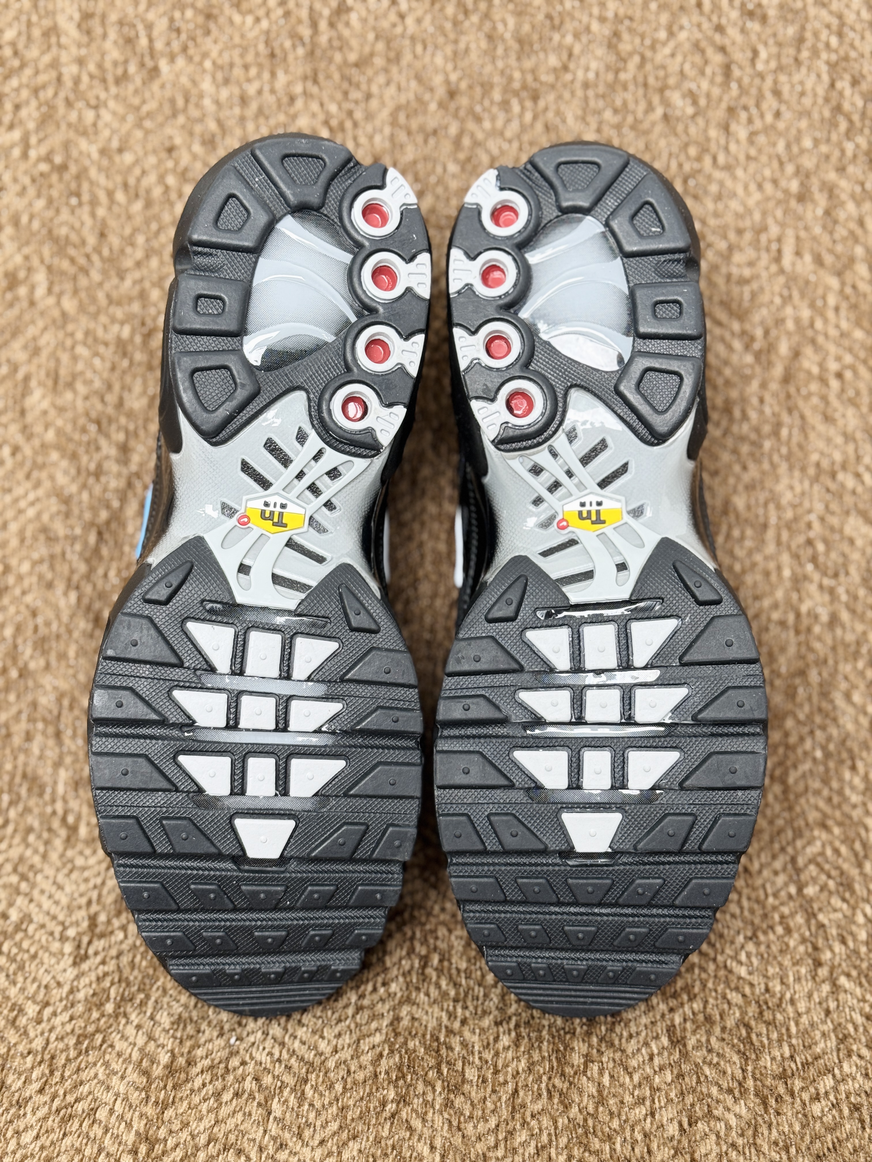 Nike Air Max Plus  TN大气垫 低筒 网布防滑 运动鞋 休闲鞋 球鞋 男鞋 波鞋  黑四勾 FJ4224-001