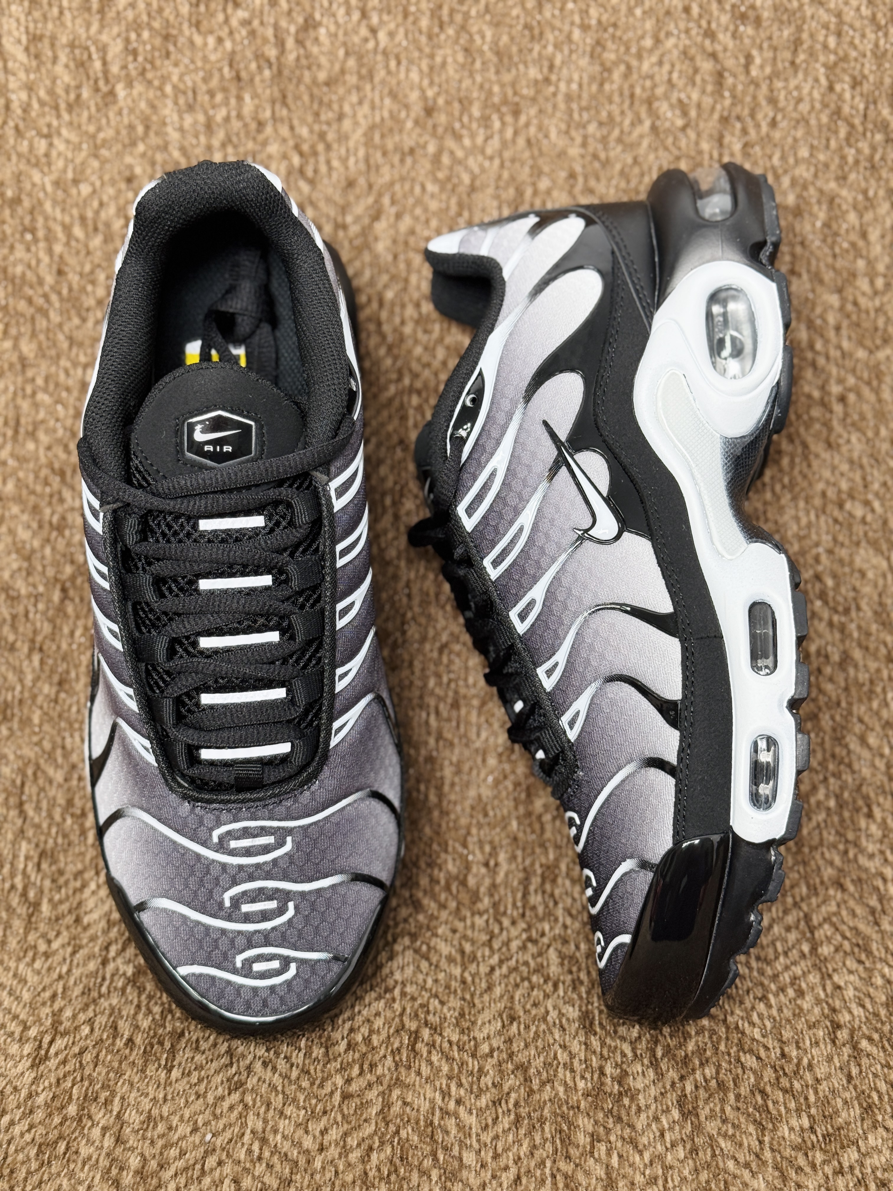 Nike Air Max Plus  TN大气垫 低筒 网布防滑 运动鞋 休闲鞋 球鞋 男鞋 波鞋  黑灰 DM0032-003