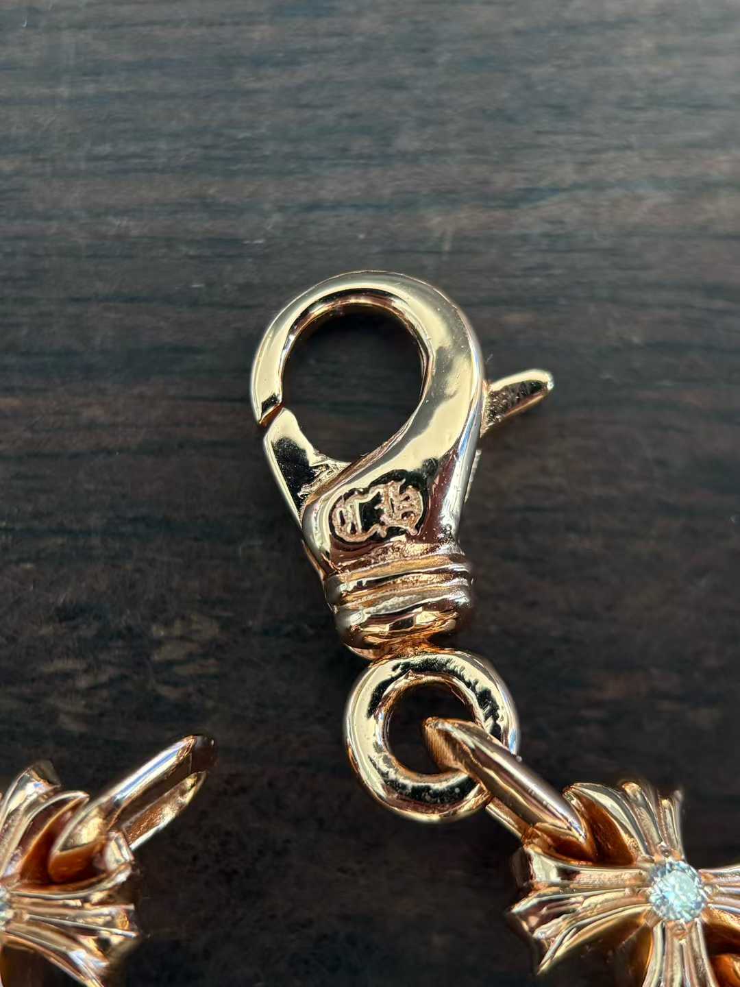 Chrome Hearts  CH  克罗心 925银  手工 手链 十字  