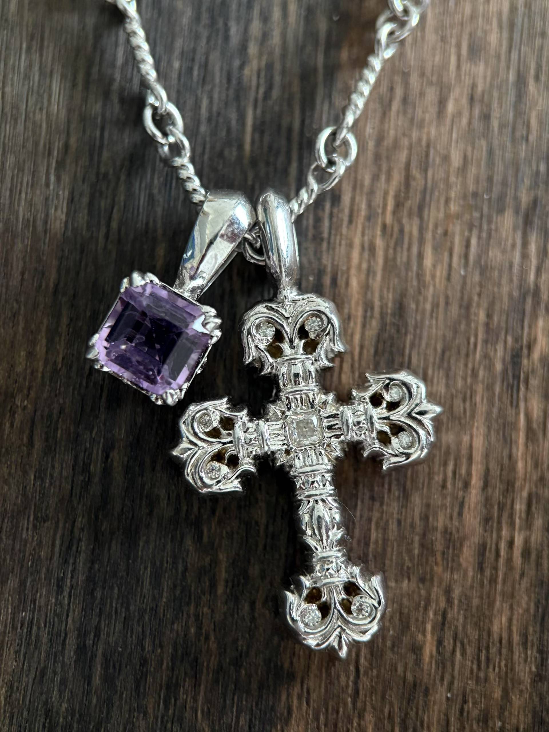 Chrome Hearts  CH 克罗心 925银 18K镀金 随意搭配 项链 （价格根据长度每日银价所定）
