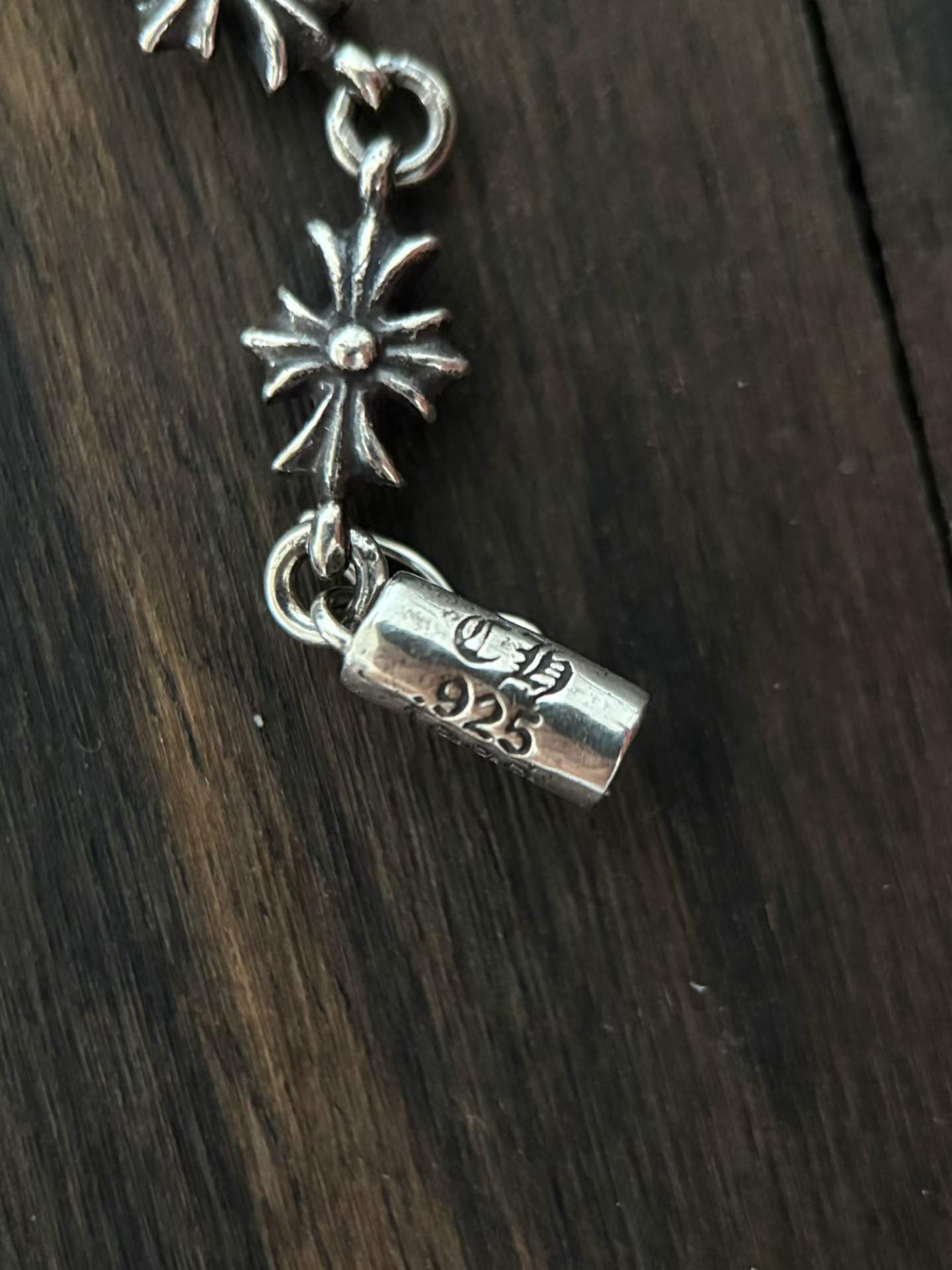 Chrome Hearts  CH 克罗心 925银 TinyE花链 项链 （价格根据长度每日银价所定）