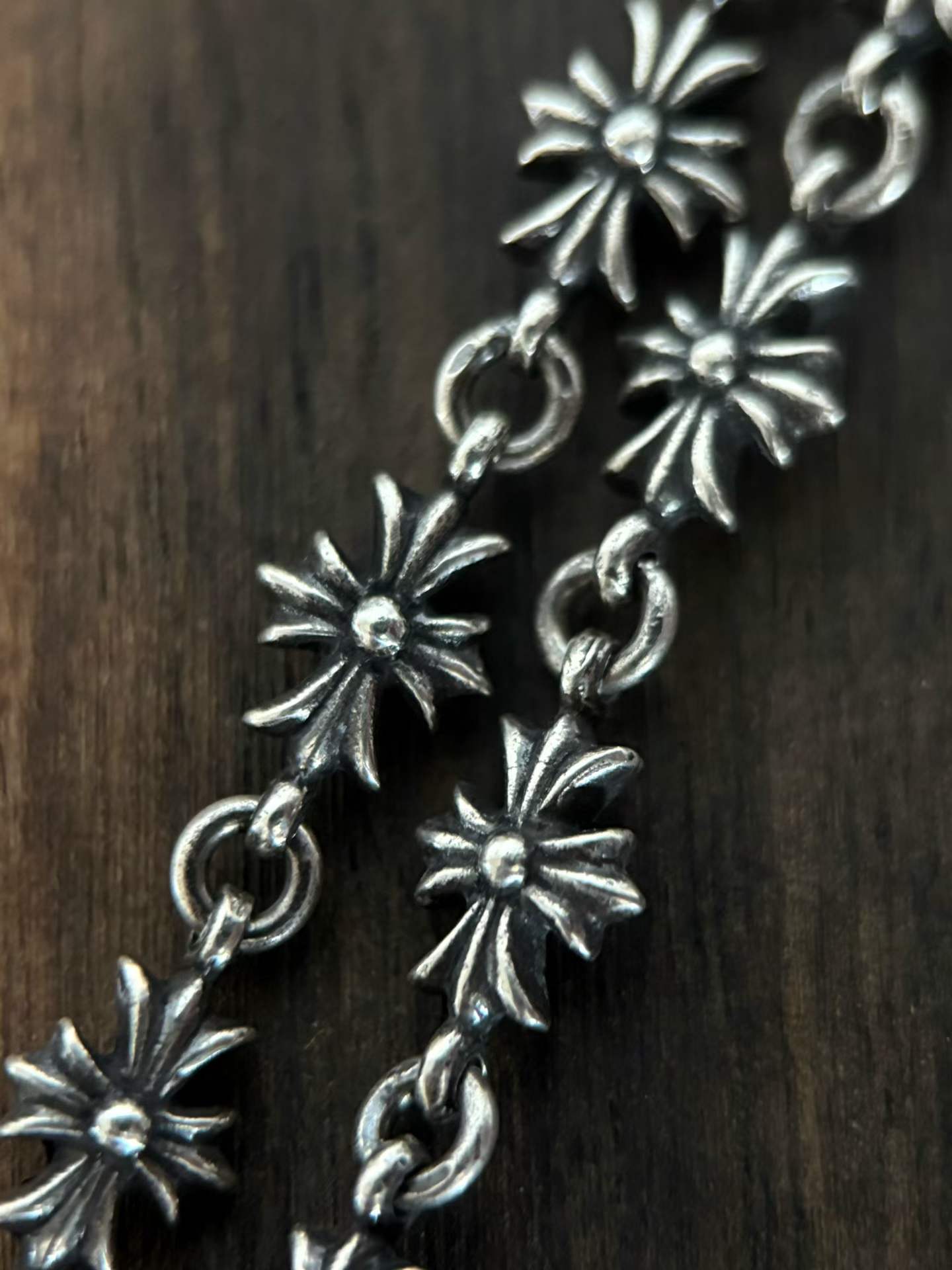 Chrome Hearts  CH 克罗心 925银 TinyE花链 项链 （价格根据长度每日银价所定）