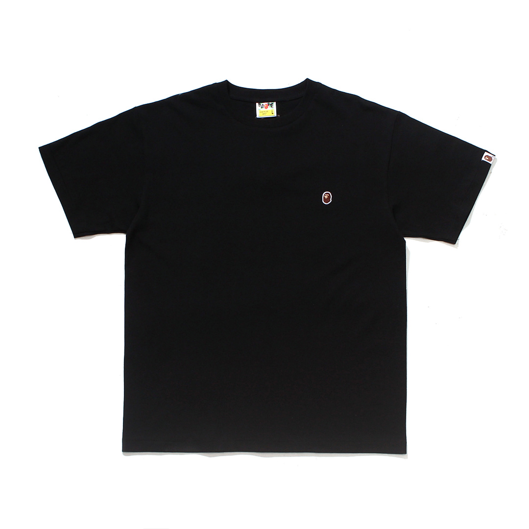 A BATHING APEA Bape 猿人字母印花宽松圆领 短袖 T恤 小logo