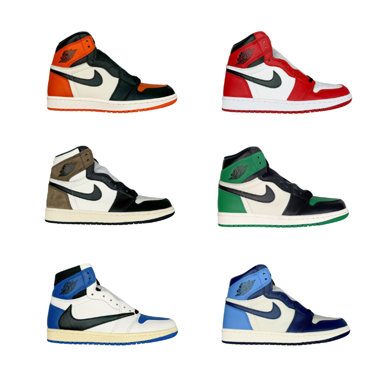 Air Jordan1 High Top factory in Putian, Fujian. Real shot. Counterfeit basketball shoes