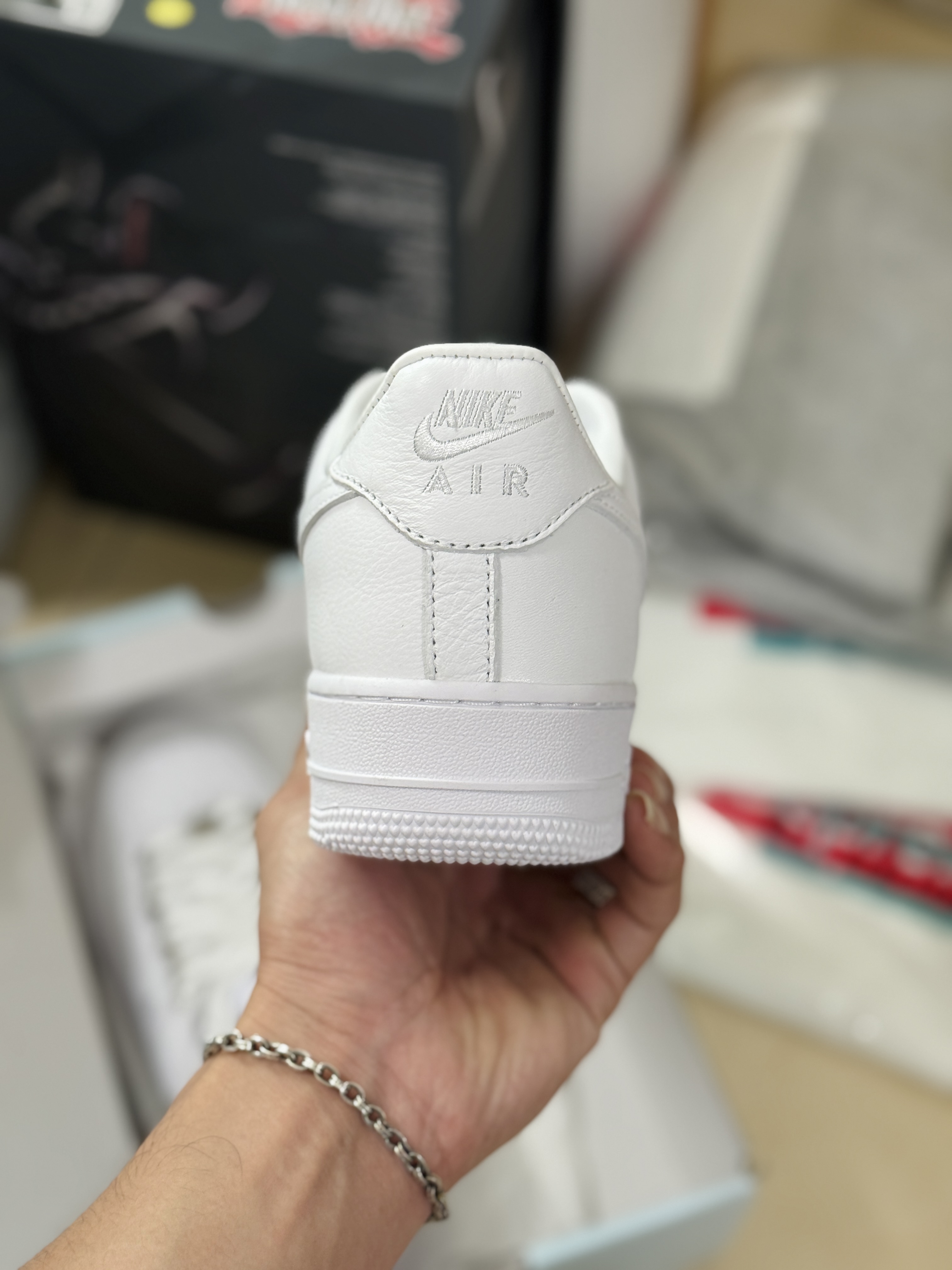 NOCTA Chrome Hearts Air Force 1 Low AF1 低筒 空军一号 休闲鞋 板鞋 男鞋 女鞋 白色 克罗心 