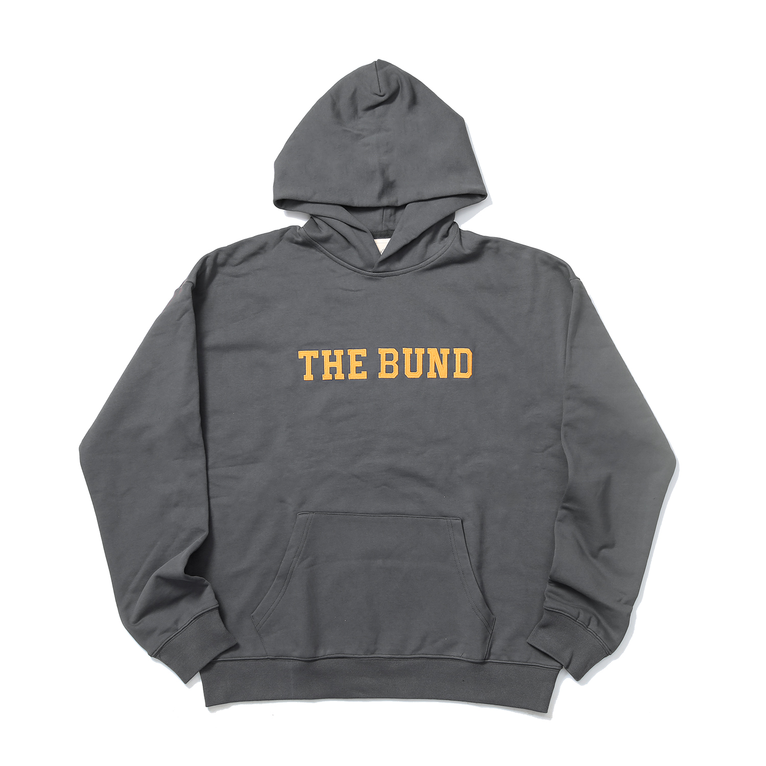 534# MADNESS 25AW 贴布 刺绣 图案 抓绒 连帽 卫衣 灰色 （版型偏大）