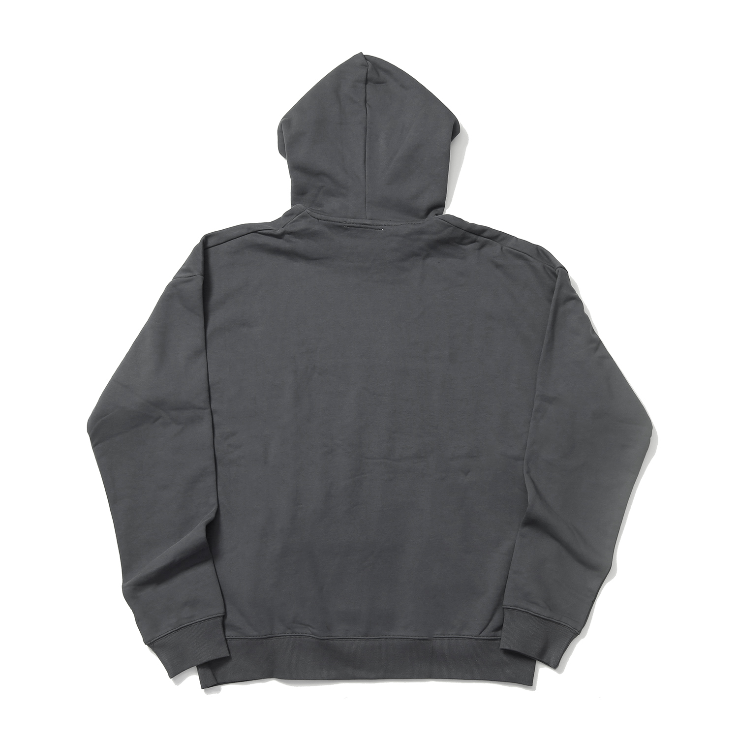 534# MADNESS 25AW 贴布 刺绣 图案 抓绒 连帽 卫衣 灰色 （版型偏大）