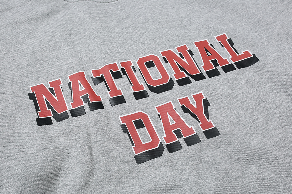 MADNESS 圆领  长袖 宽松 冬季 加绒 卫衣 男女同款 灰色