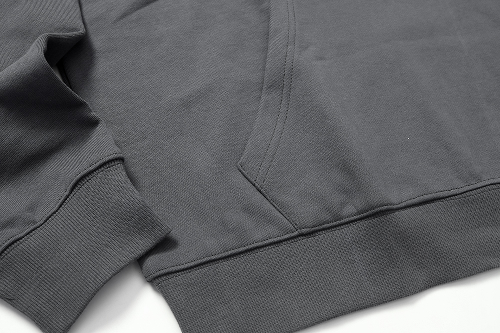 534# MADNESS 25AW 贴布 刺绣 图案 抓绒 连帽 卫衣 灰色 （版型偏大）