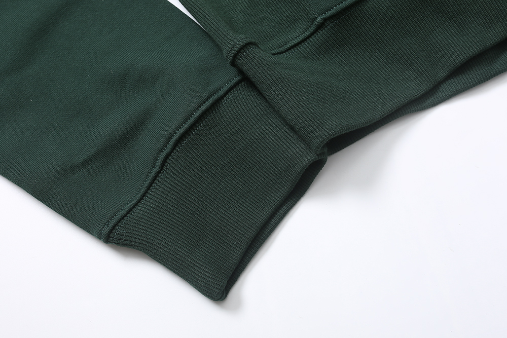 MADNESS 圆领  长袖 宽松 冬季 加绒 卫衣 男女同款  绿色